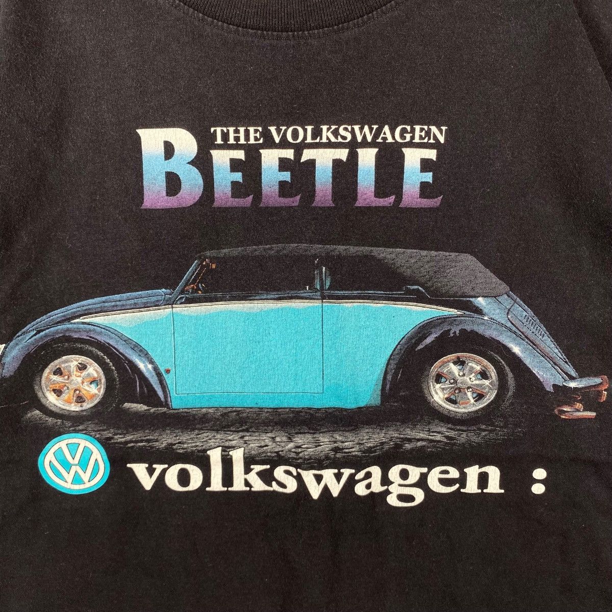 Vintage Vintage THE VOLKSWAGEN BEETLE Graphic Tee Shirt Medium Size Size US M / EU 48-50 / 2 - 2 Thumbnail