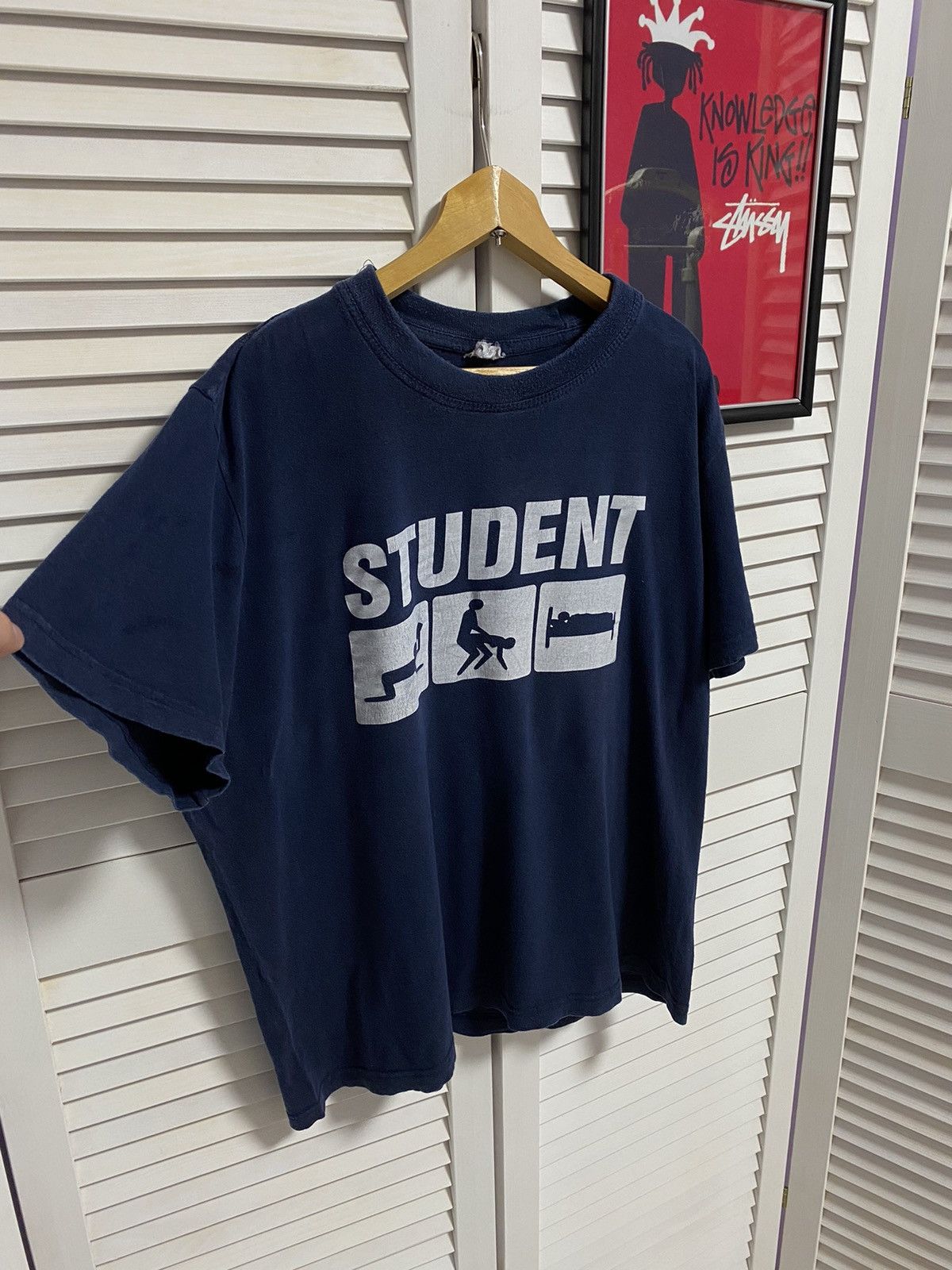 Band Tees Vintage T-Shirt Student Drink Sex Sleep Humor Y2k Size US S / EU 44-46 / 1 - 3 Thumbnail
