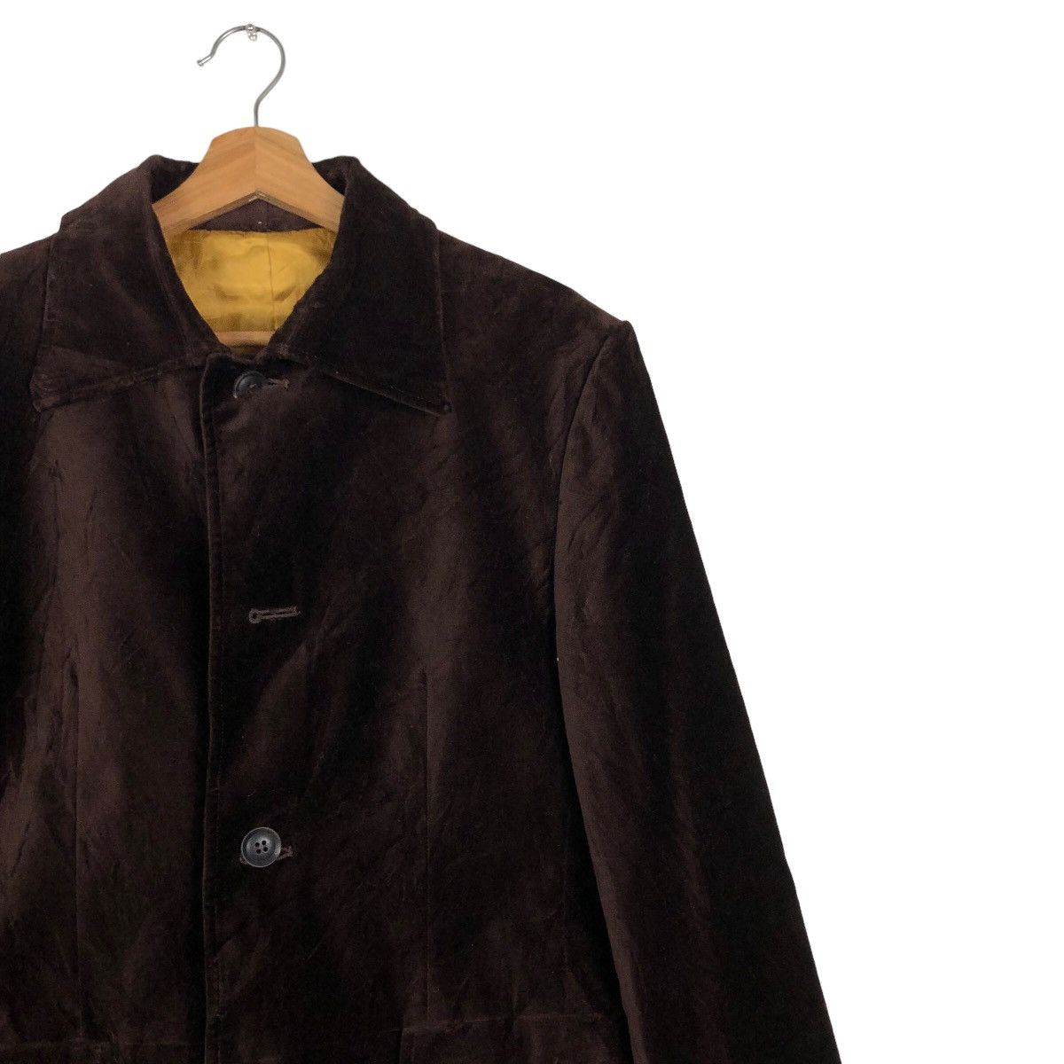 PPFM 🔥Vintage Long Jacket Velvet Punk Style PPFM Japan Size US M / EU 48-50 / 2 - 6 Thumbnail