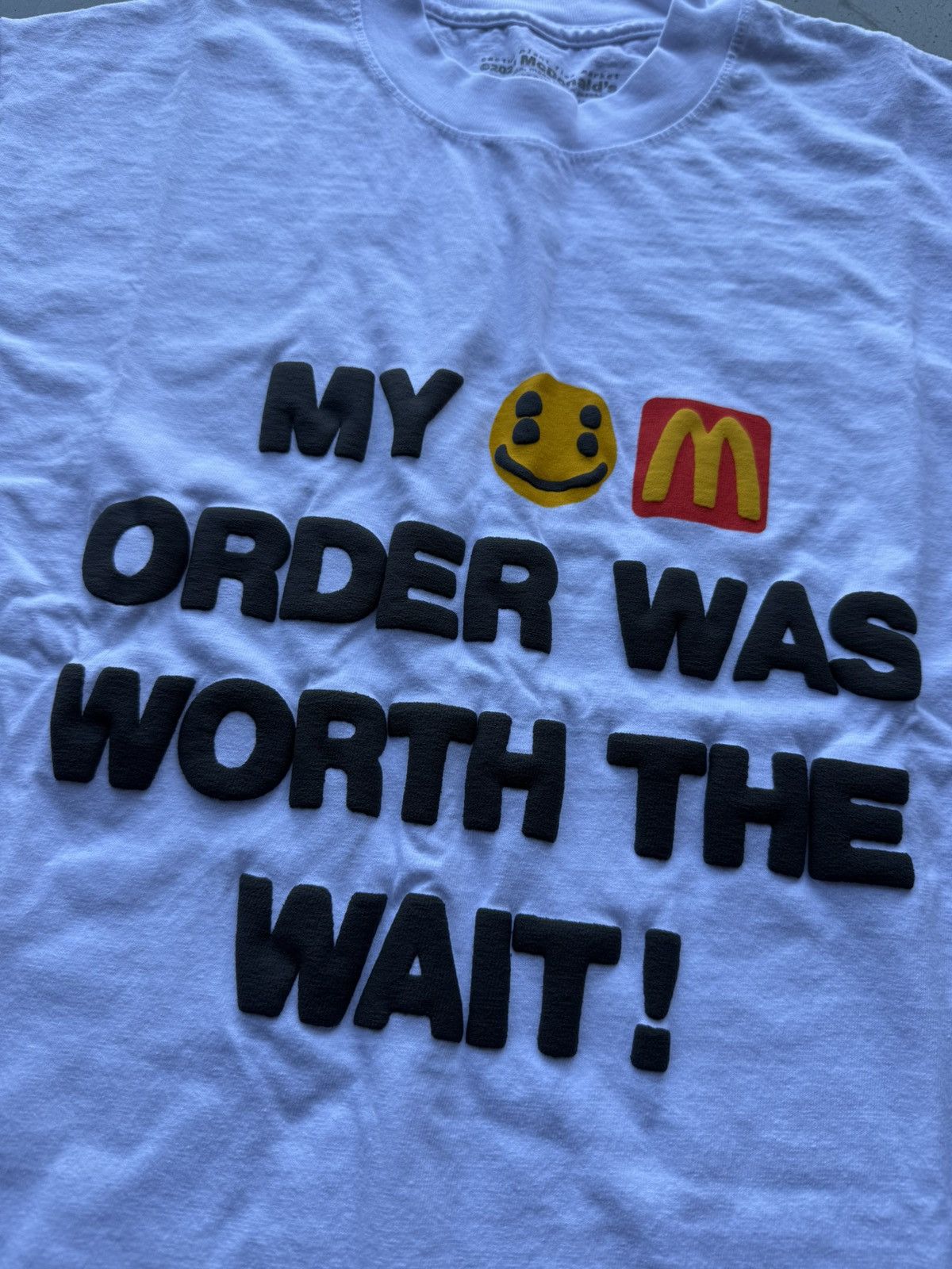 Cactus Plant Flea Market CPFM x McDonlald’s My Order Was Worth The Wait Tee White Size US S / EU 44-46 / 1 - 2 Thumbnail