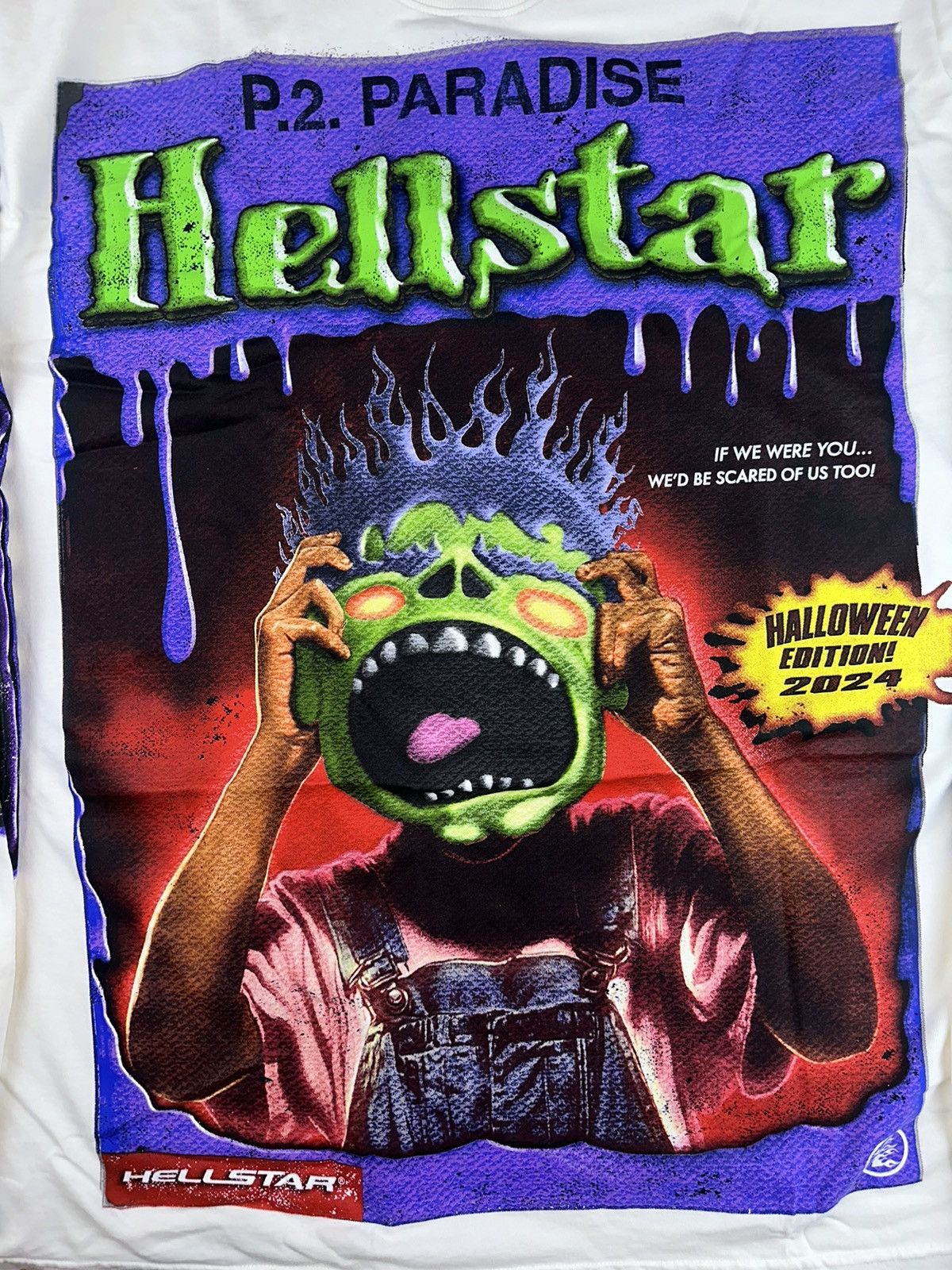 Hellstar Horror Book Long Sleeve T-shirt