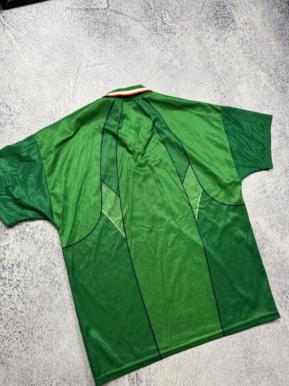 Umbro Vintage Umbro Republic Of Ireland 1994 Home Soccer Jersey Size US XL / EU 56 / 4 - 11 Thumbnail