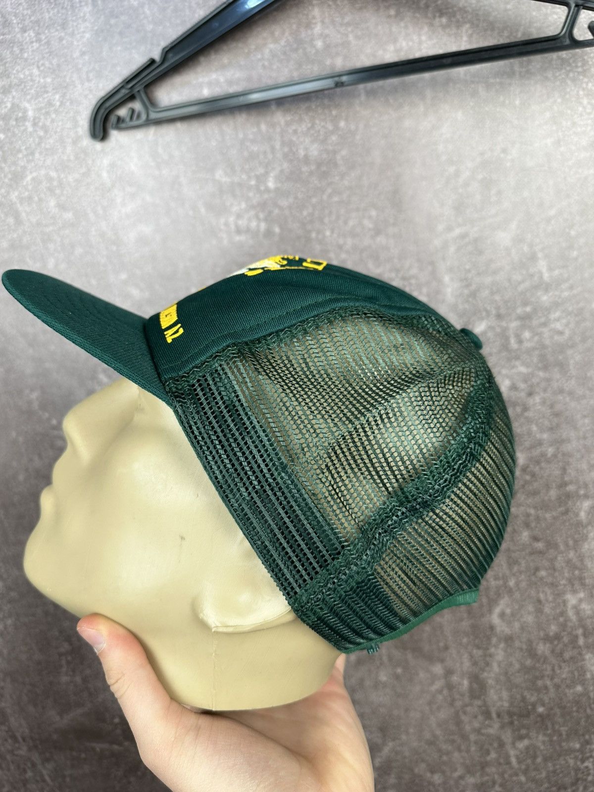 Vintage USA ARMY TIRES TRUCKER HAT CAP SNAPBACK VINTAGE 80s 90s AUTO Size ONE SIZE - 6 Thumbnail