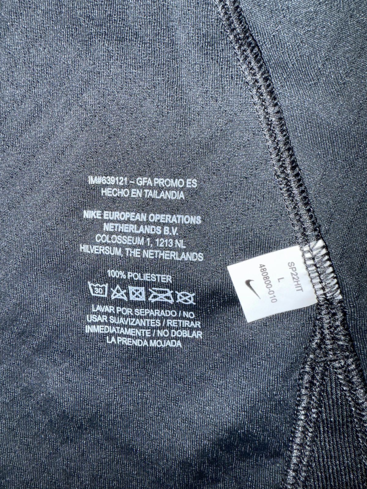 Nike Unreleased Nike Men’s Vaporknit Triple Black Short Sleeve 1/4 Zip Shirt Sample Size US L / EU 52-54 / 3 - 6 Thumbnail