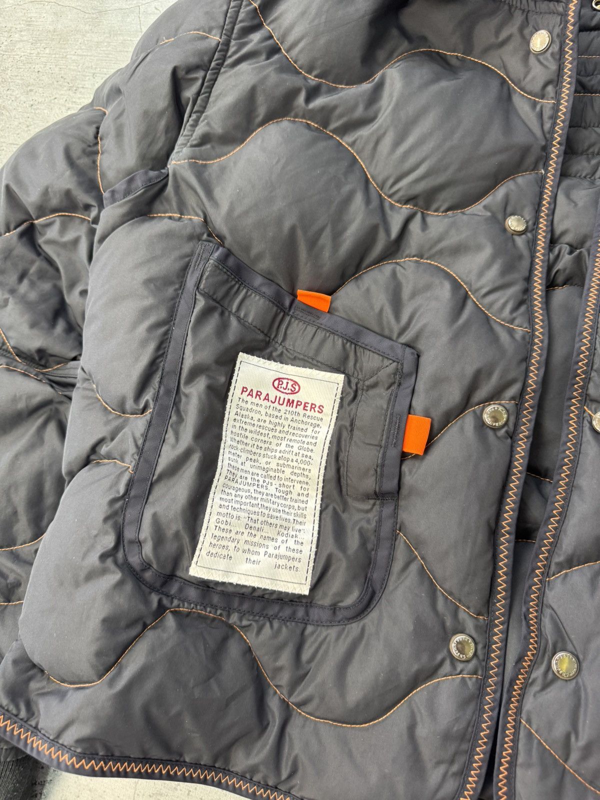 Parajumpers Vintage 🇯🇵 Fur Lining Down Japan Parajumers Y2K Jacket Size M / US 6-8 / IT 42-44 - 4 Thumbnail