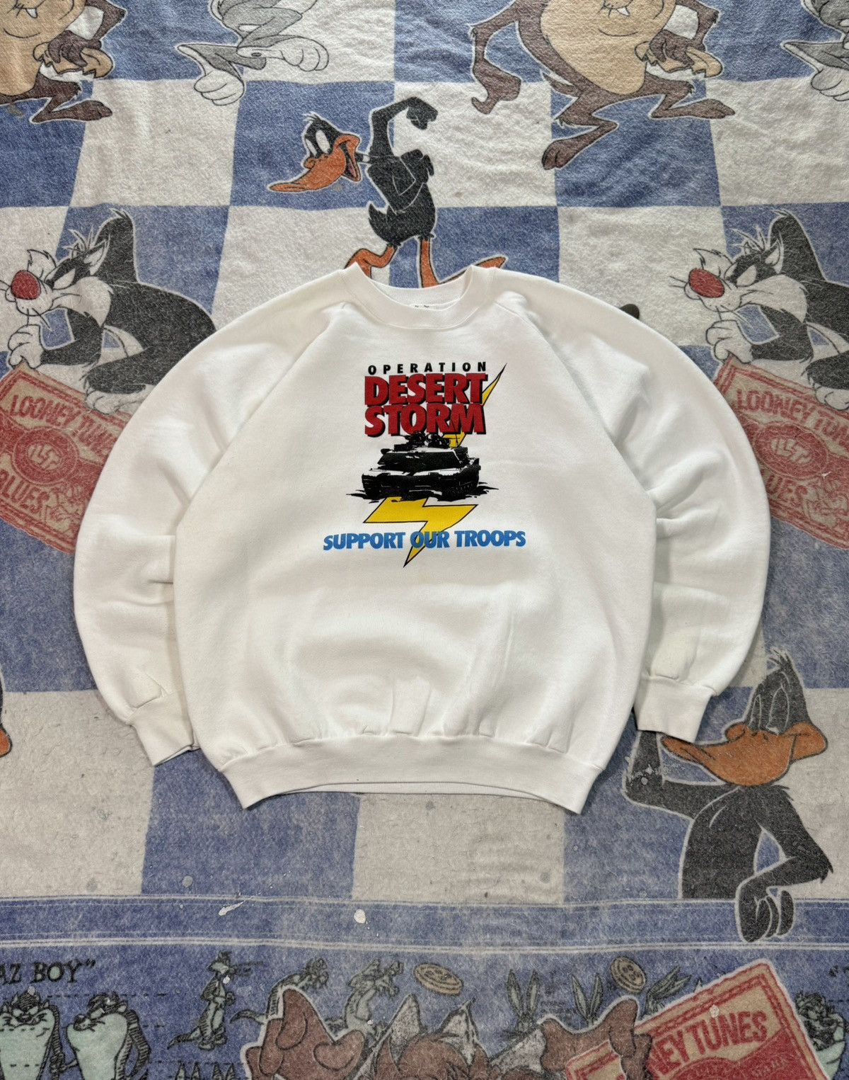 Vintage Vintage desert storm crewneck sweatshirt Size US XL / EU 56 / 4 - 1 Thumbnail
