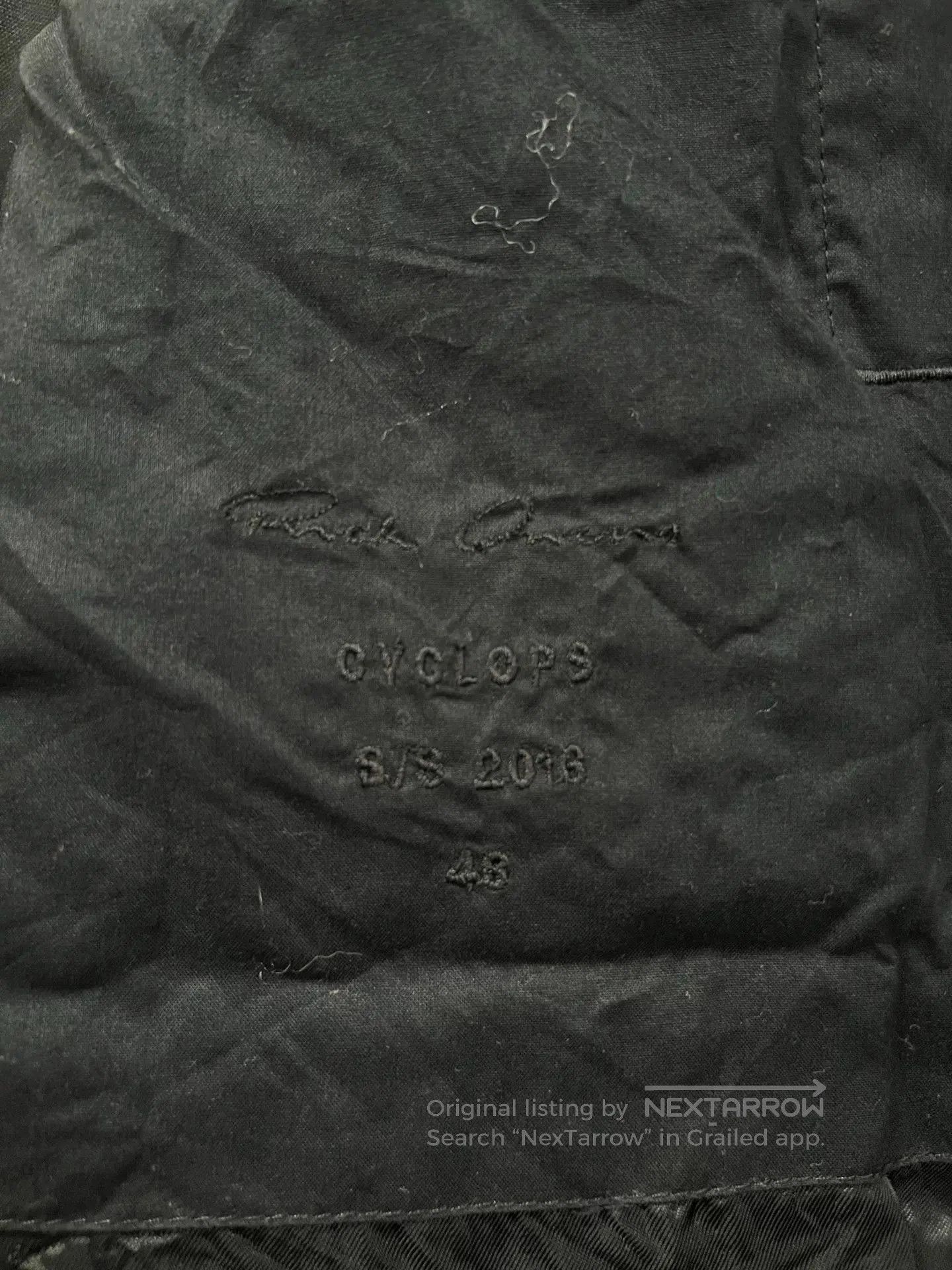 Rick Owens Rick Owens Black and White Windbreaker Coat. Size US M / EU 48-50 / 2 - 8 Thumbnail