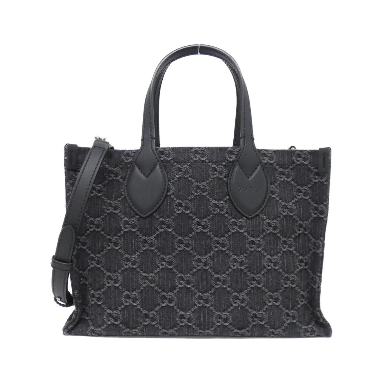 Gucci Gucci Gucci Ophidia GG denim shoulder bag Textile Crossbody Bag 772183FAC2F DUTY FREE for USA Size ONE SIZE - 1 Thumbnail