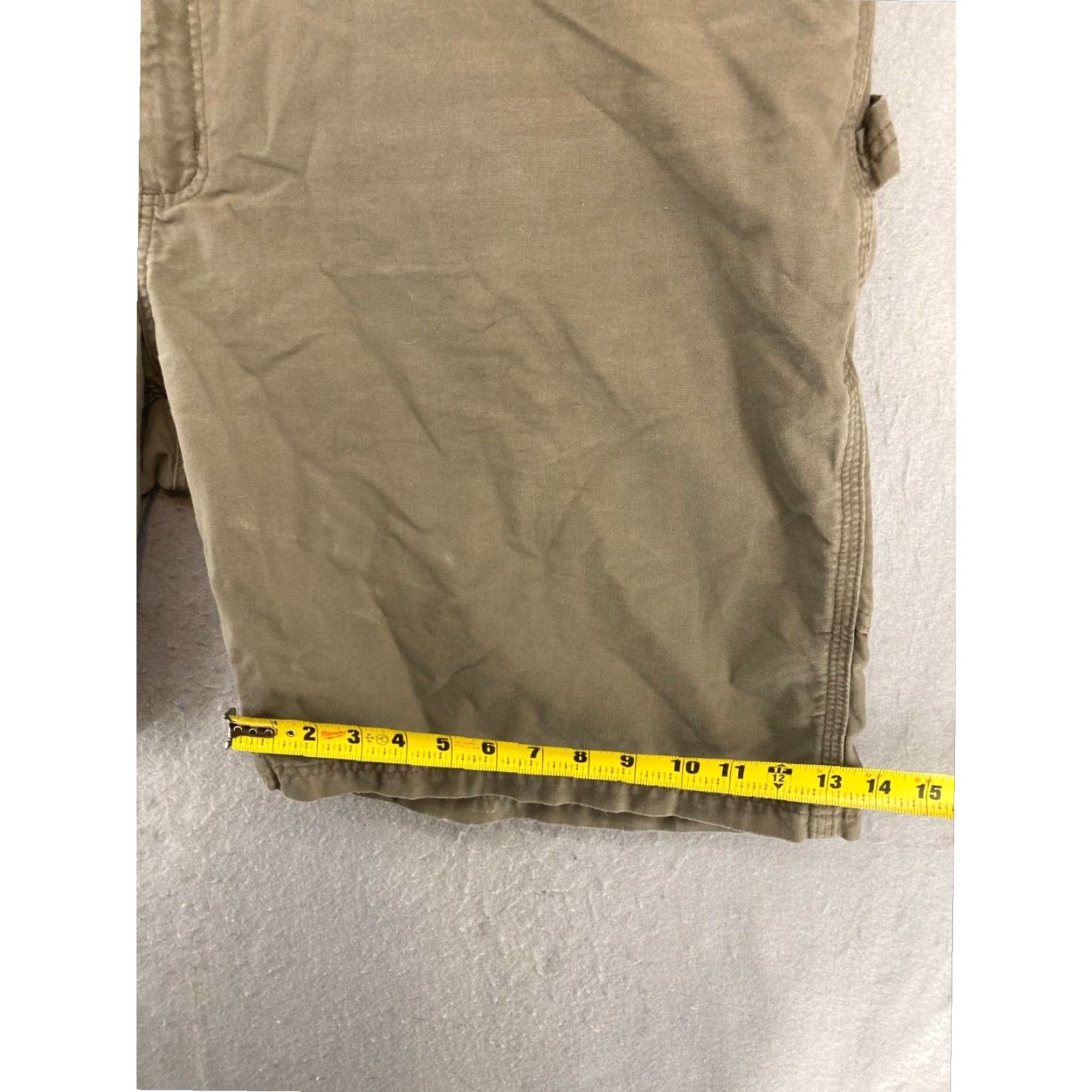 Carhartt Carhartt Mens Original Fit Work Shorts Brown Size US 34 / EU 50 - 5 Thumbnail