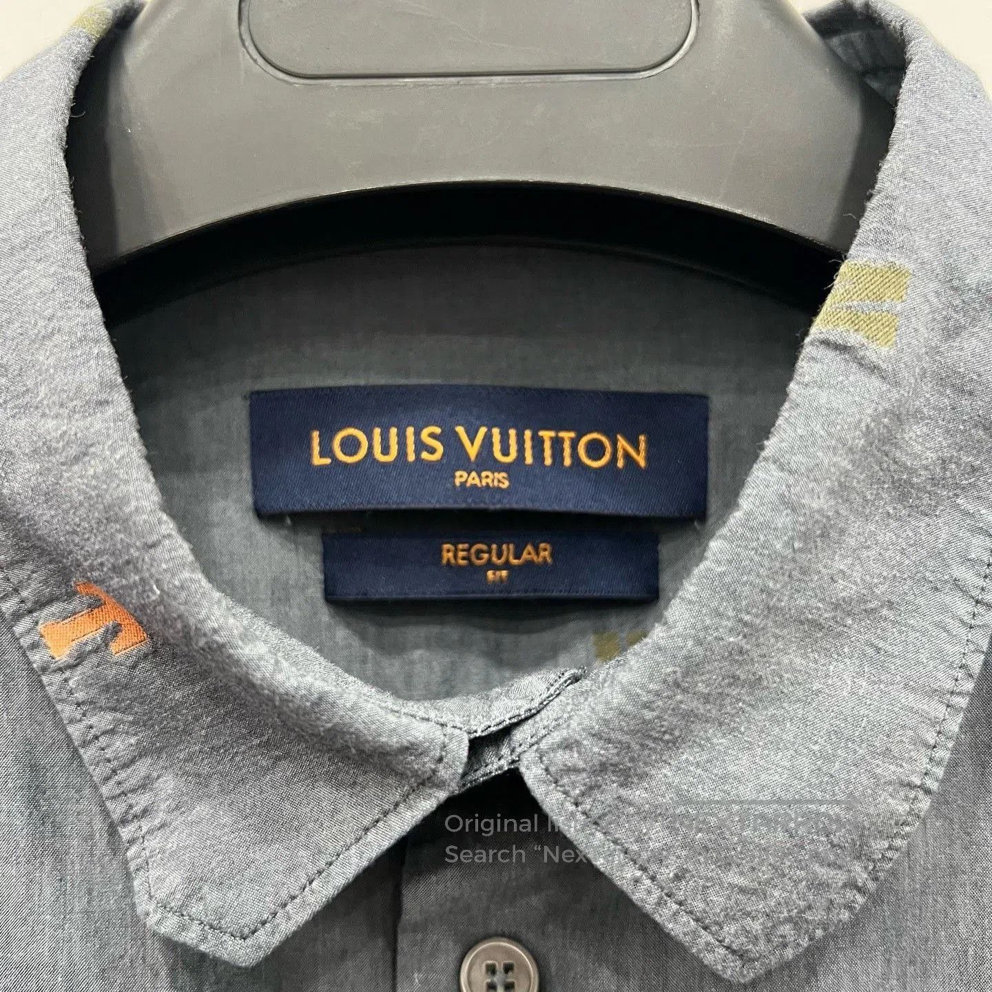 Louis Vuitton Louis Vuitton Gray Monogram Shirt. Size US XL / EU 56 / 4 - 4 Thumbnail