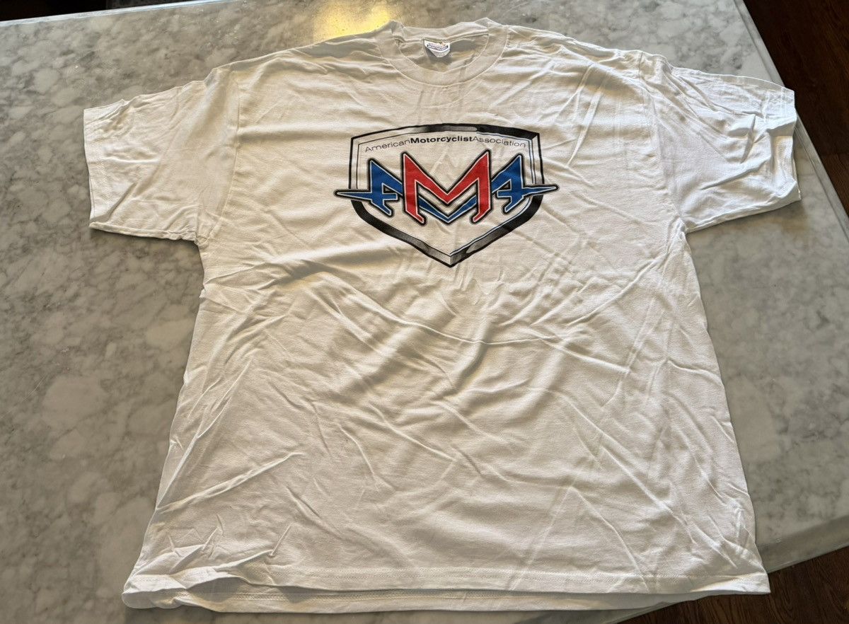 Hanes American motorcyclist association t shirt Size US XL / EU 56 / 4 - 1 Thumbnail