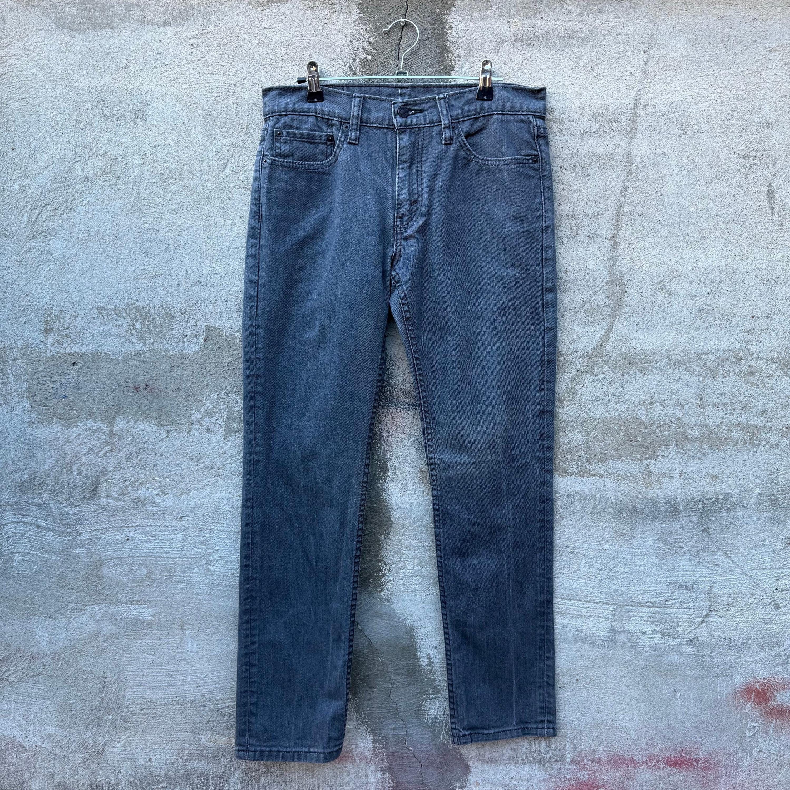 Levi's × Vintage Faded Black Levi's 511 Denim Jeans Size US 31 - 1 Thumbnail