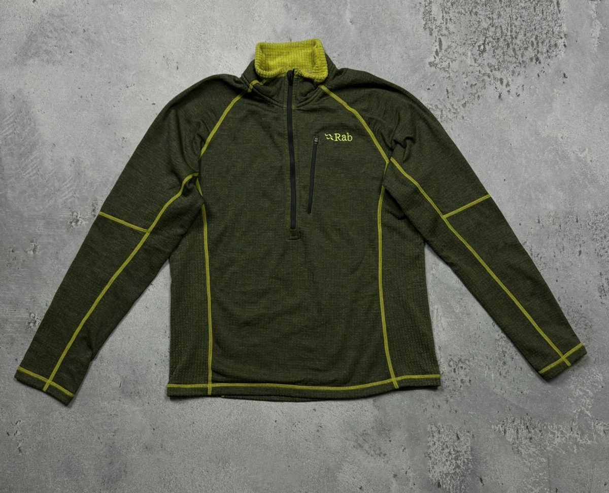 Vintage Rab pull on 1/2 zip fleece Size US L / EU 52-54 / 3 - 1 Thumbnail