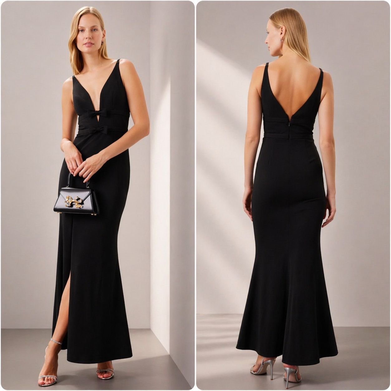 Dress the Population Dress the Population viola black maxi dress size M New Size M / US 6-8 / IT 42-44 - 1 Thumbnail