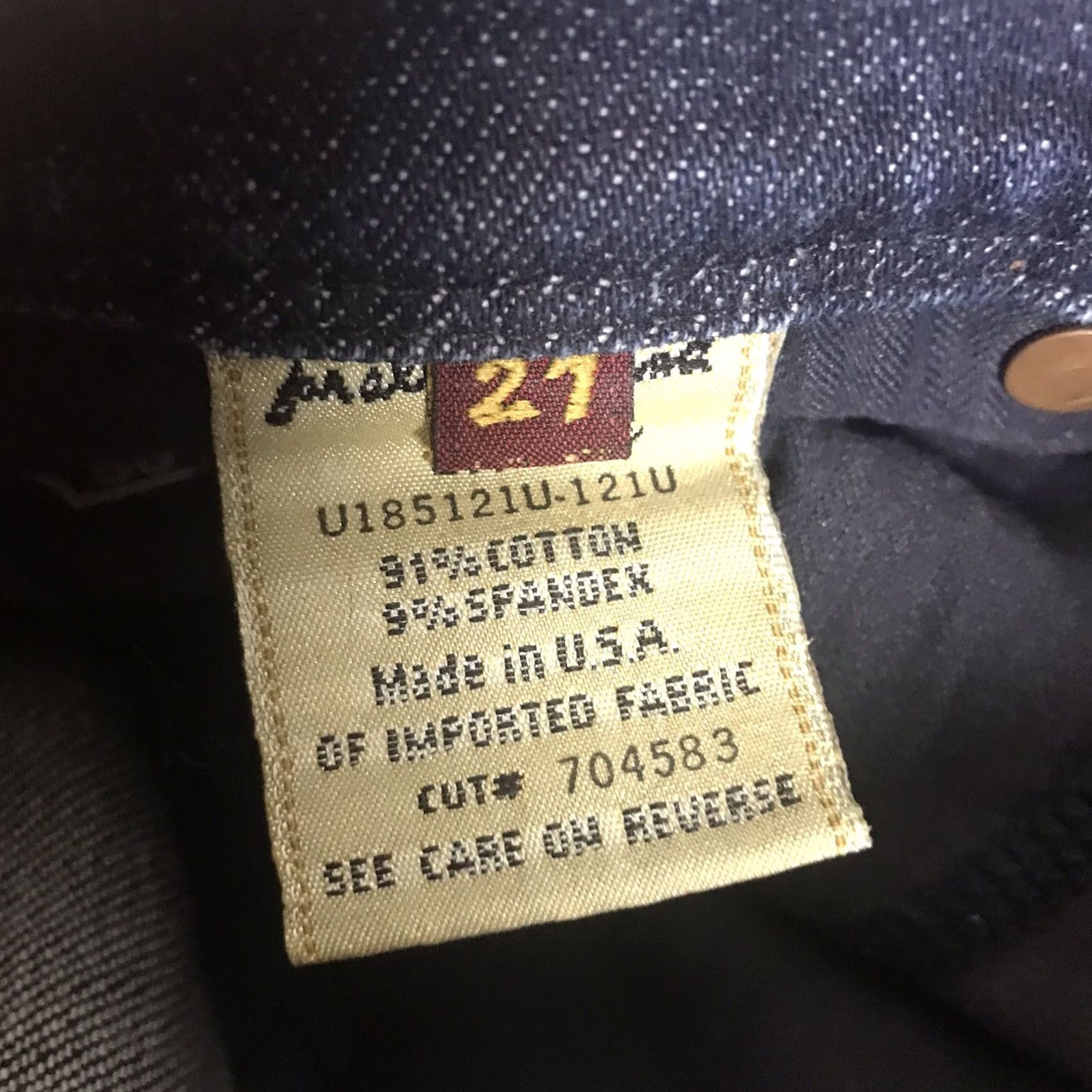 7 For All Mankind VINTAGE? 7 For All Mankind Jeans Mia Crop Womens 27 Distressed Embroidered Blue USA Crop Cuffed 20in Inseam Slim Stretch Belt Loops 5-Pocket Denim Size 27" / US 4 / IT 40 - 4 Thumbnail