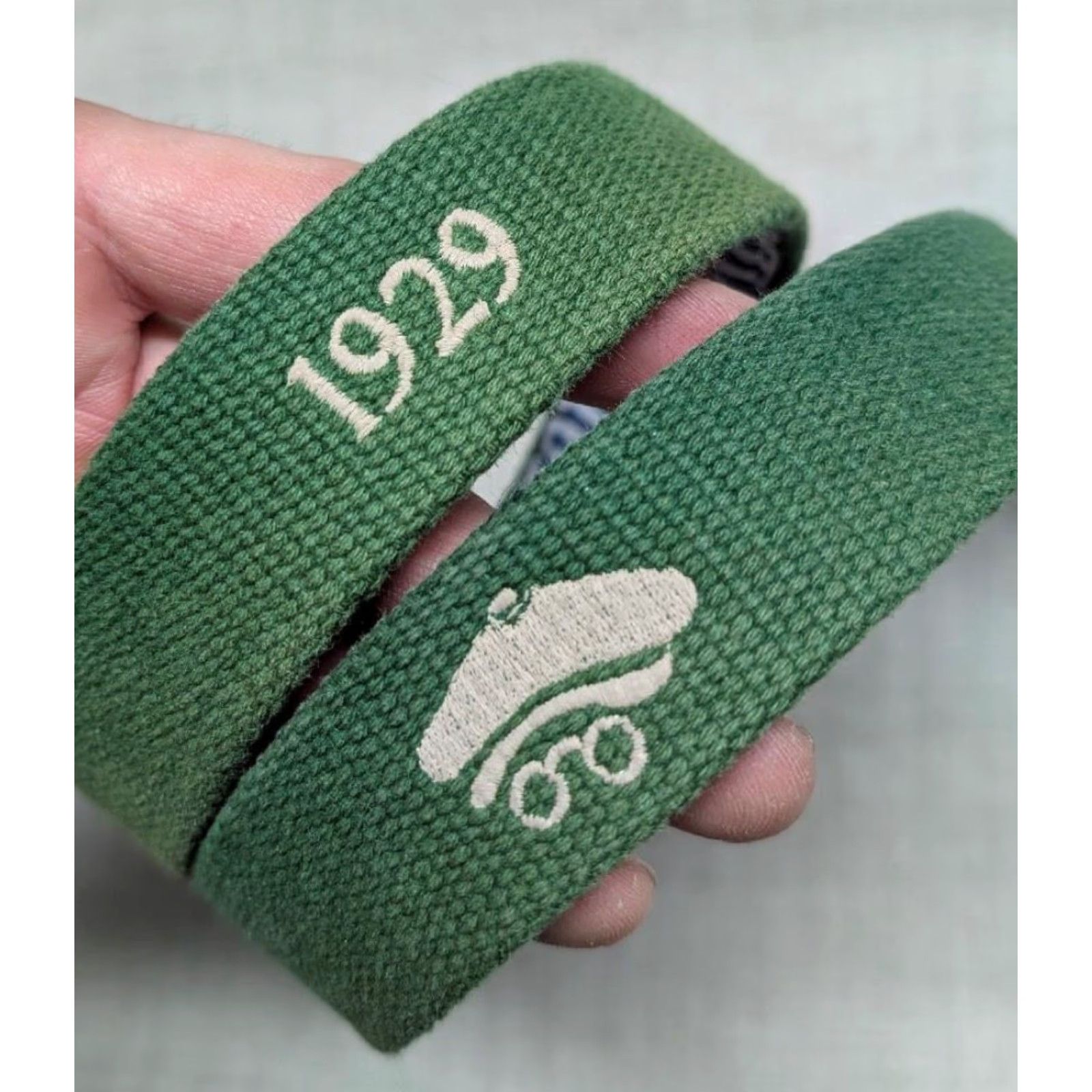 Peter Millar USA Peter Millar Belt 36 Country Club Leather Dress Belt Golf Belt Men Green XS? Size 36 - 2 Thumbnail