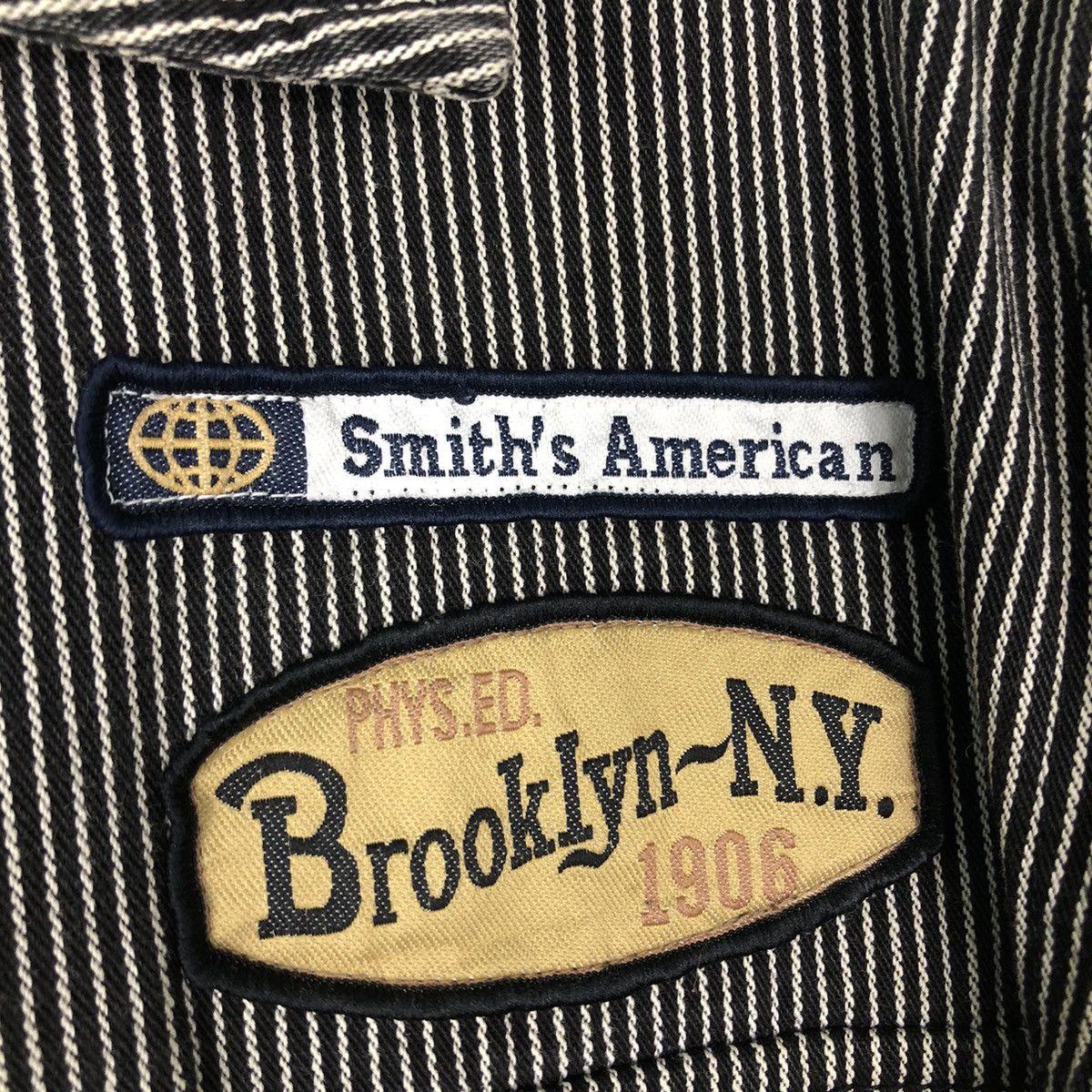 Japanese Brand 🔥Vintage Hickory Chore Jacket Smith’s American Japan Size US L / EU 52-54 / 3 - 18 Thumbnail