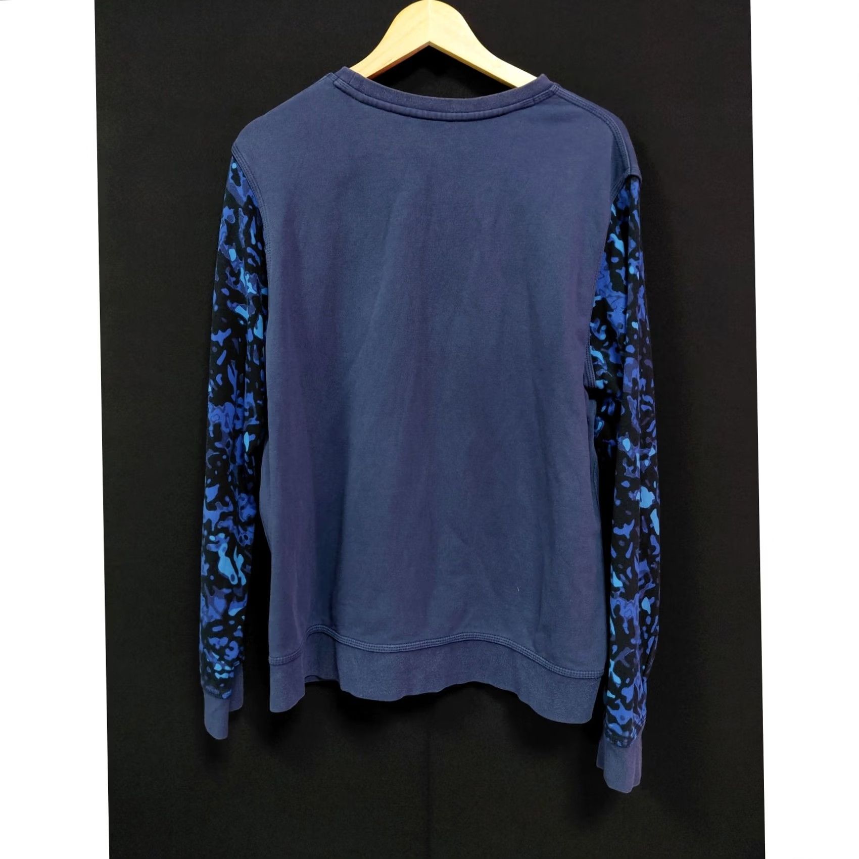 Nike Nike Blue Graphic Print Sweatshirt Knit Pullover Long Sleeve Men Size XL Size US XL / EU 56 / 4 - 2 Thumbnail