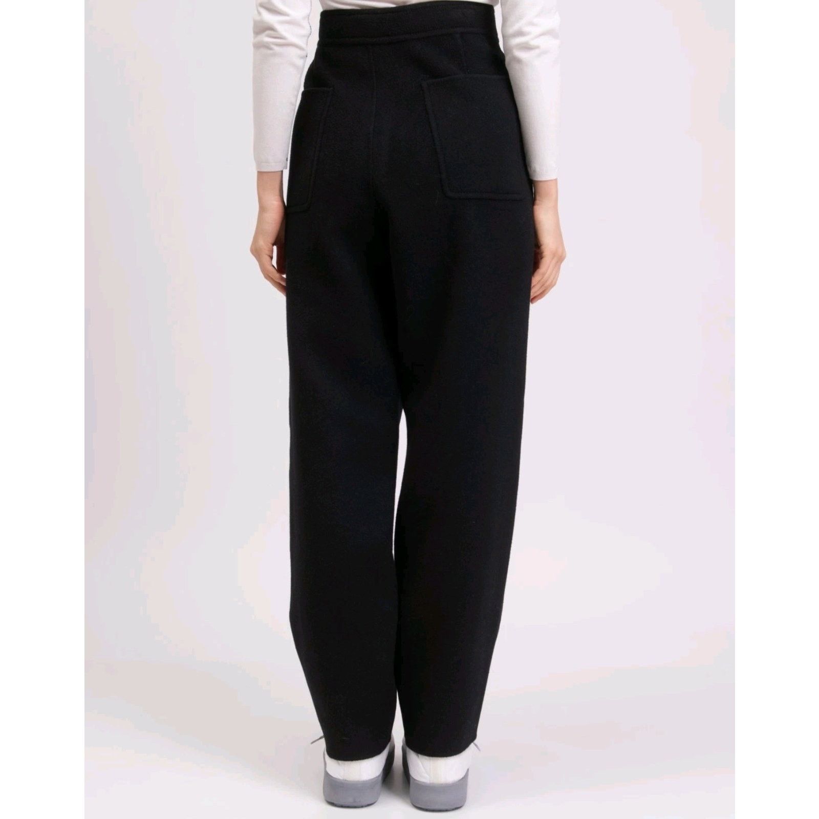 Other AMI ALEXANDRE MATTIUSSI Cashmere & Wool Heavy Trousers 40 Size 40" / US 18 - 5 Thumbnail
