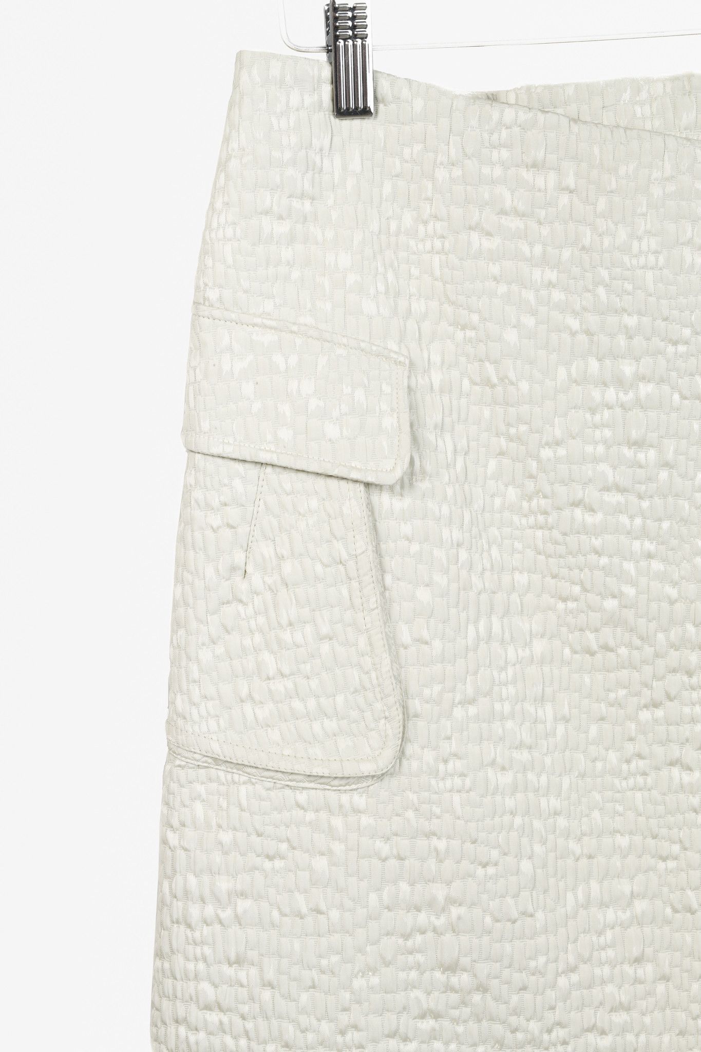Versace Versace Jeans Couture Quilted Wrap Skirt Size 26" / US 2 / IT 38 - 5 Thumbnail