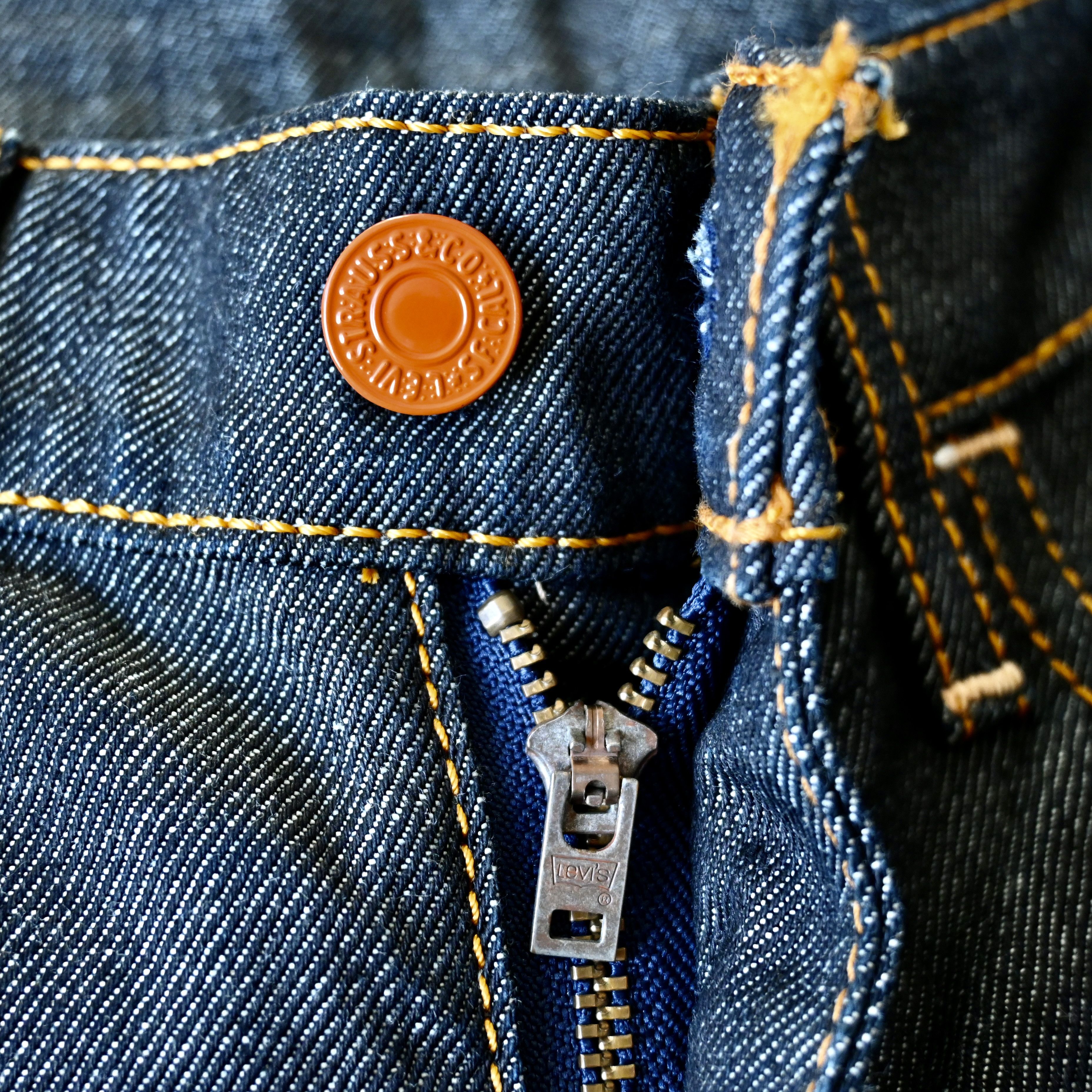 Levi's VTG, 2005 Levi's A606 slim rigid jeans, made in Japan Size US 29 - 11 Thumbnail