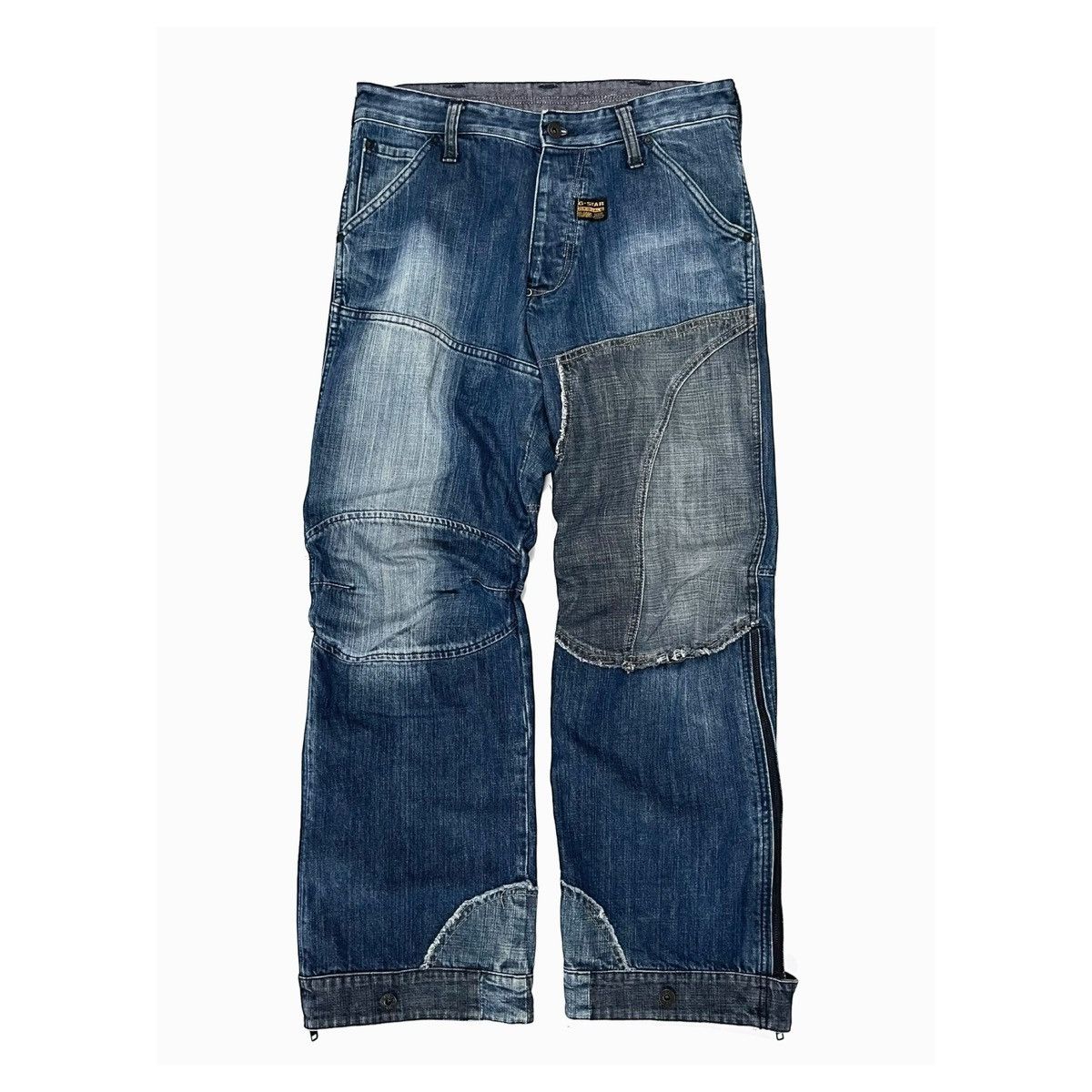 G-Star G-STAR Biker Jeans Size US 31 - 1 Thumbnail