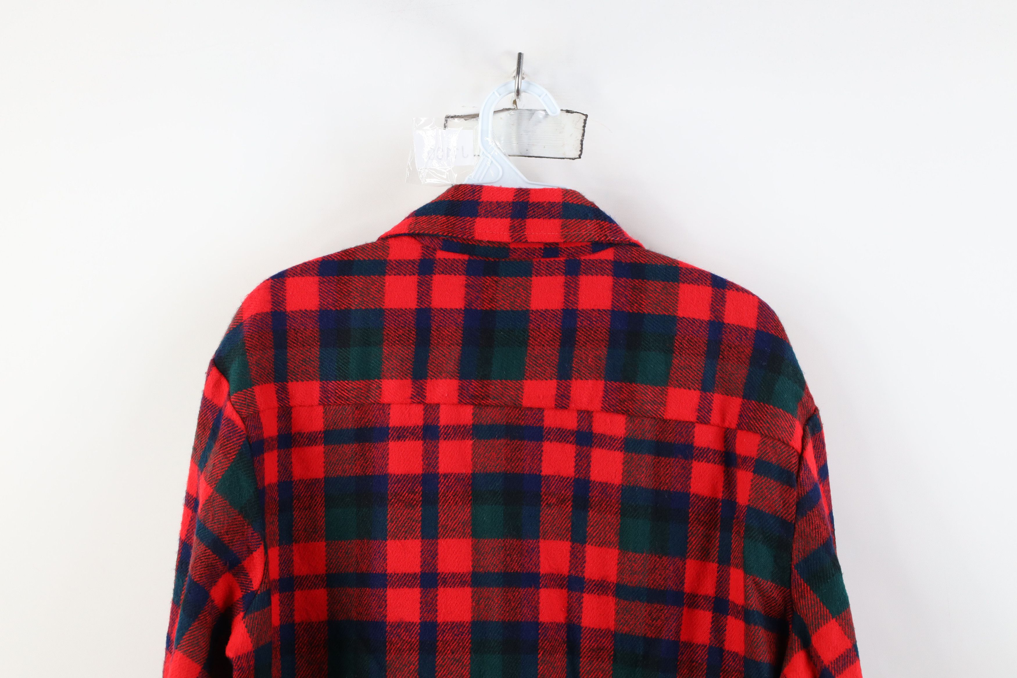 Vintage Vintage 70s Streetwear Button Shirt Jacket Jac Shirt Plaid Size US M / EU 48-50 / 2 - 12 Thumbnail