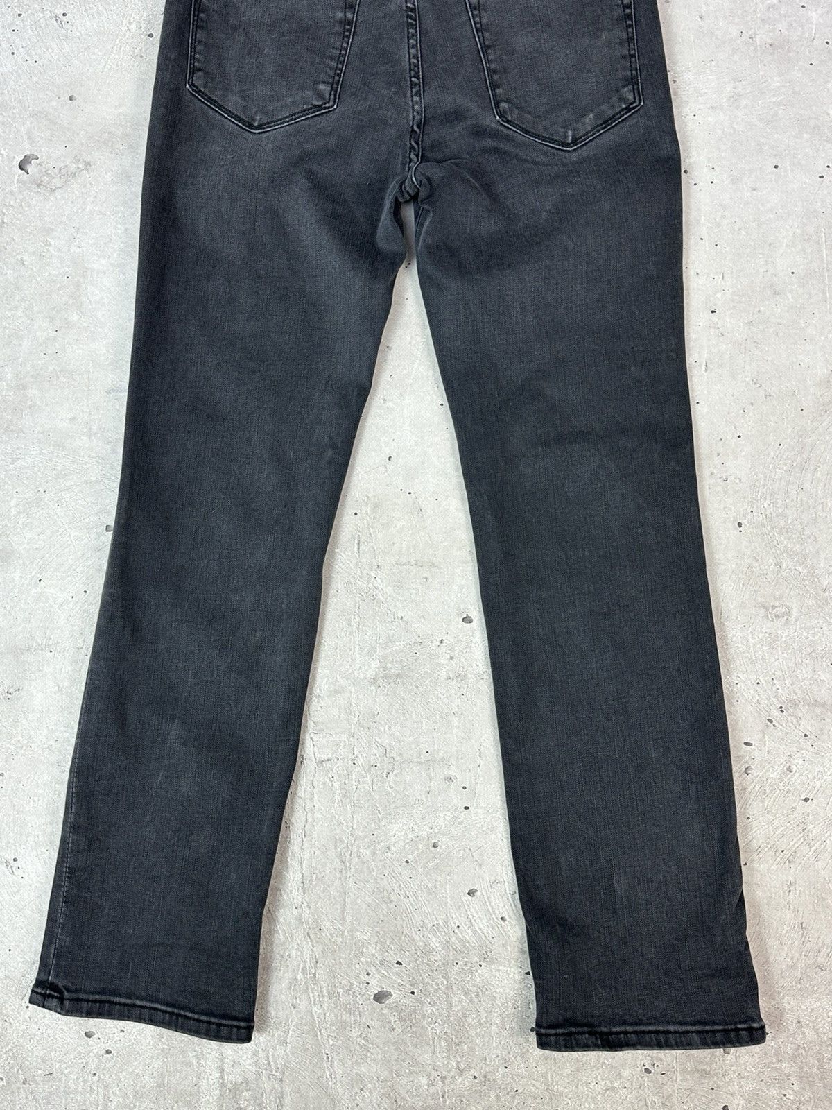Frame Frame Le High Straight Black Washed Jeans Size 27" / US 4 / IT 40 - 9 Thumbnail