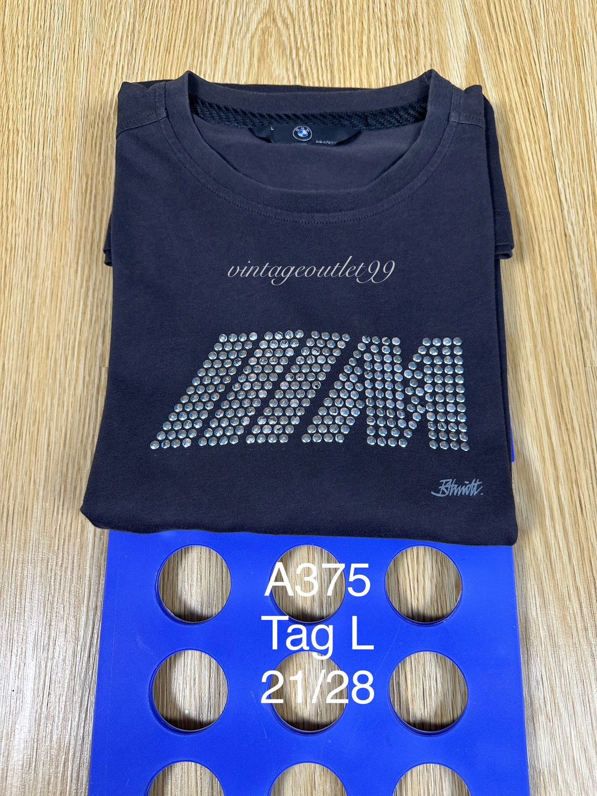 BMW 90s BMW M3 Racing Vintage Tshirt A375 Size US L / EU 52-54 / 3 - 12 Thumbnail