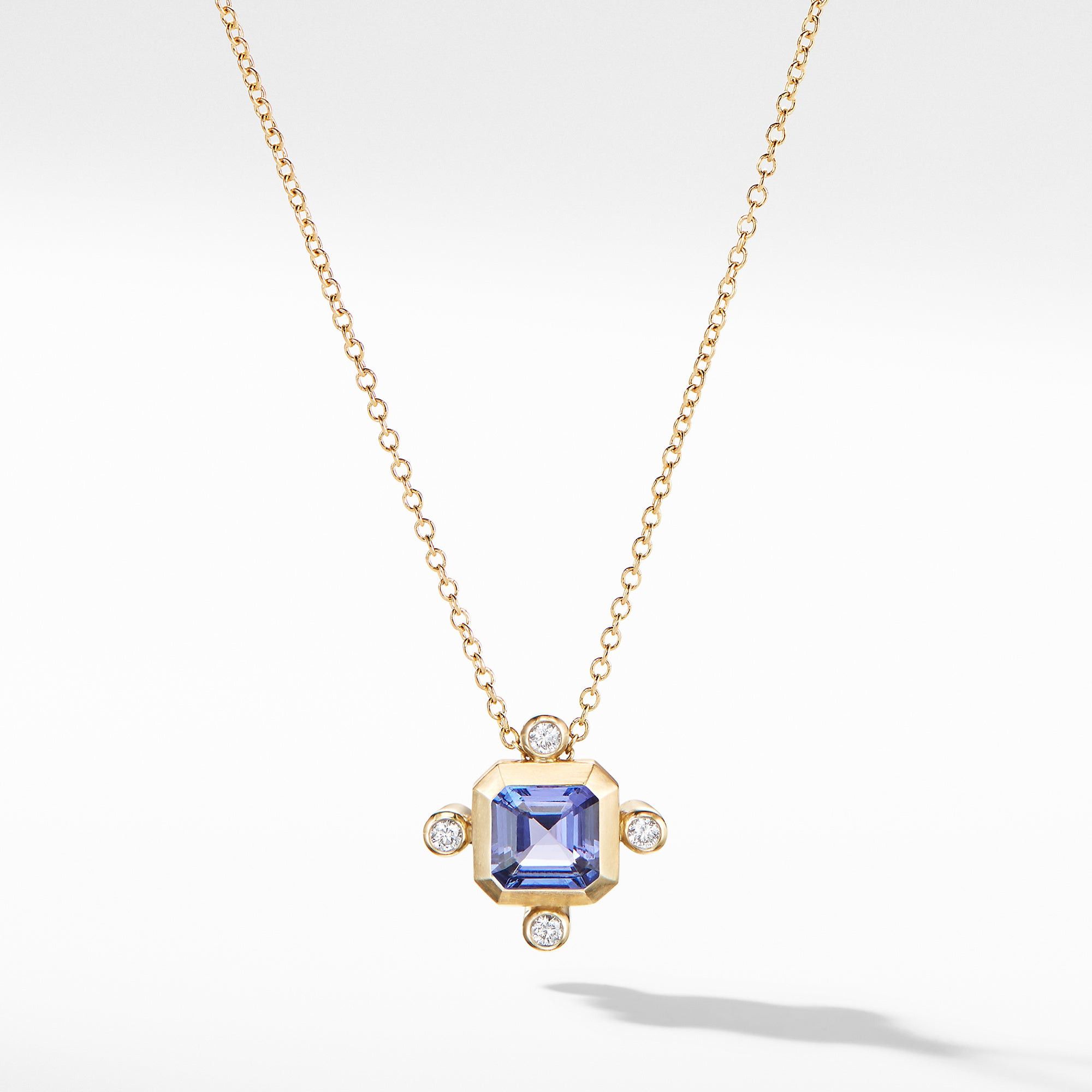 David Yurman o1w1db10426 N14611D Size:7 /Novella Necklace in Golden Size ONE SIZE - 1 Thumbnail