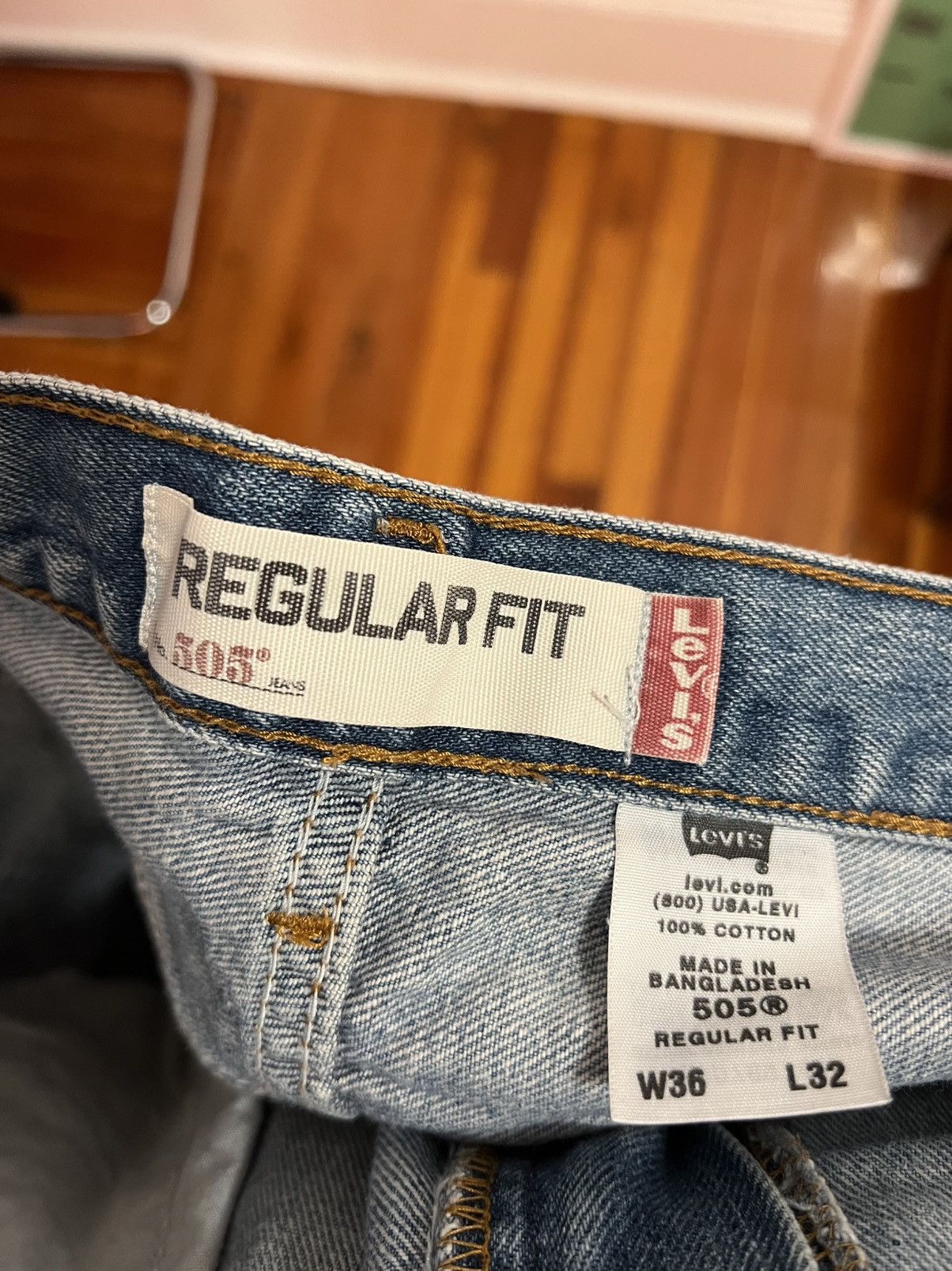 Levi's Levi’s 505 Jeans Size US 34 / EU 50 - 4 Thumbnail