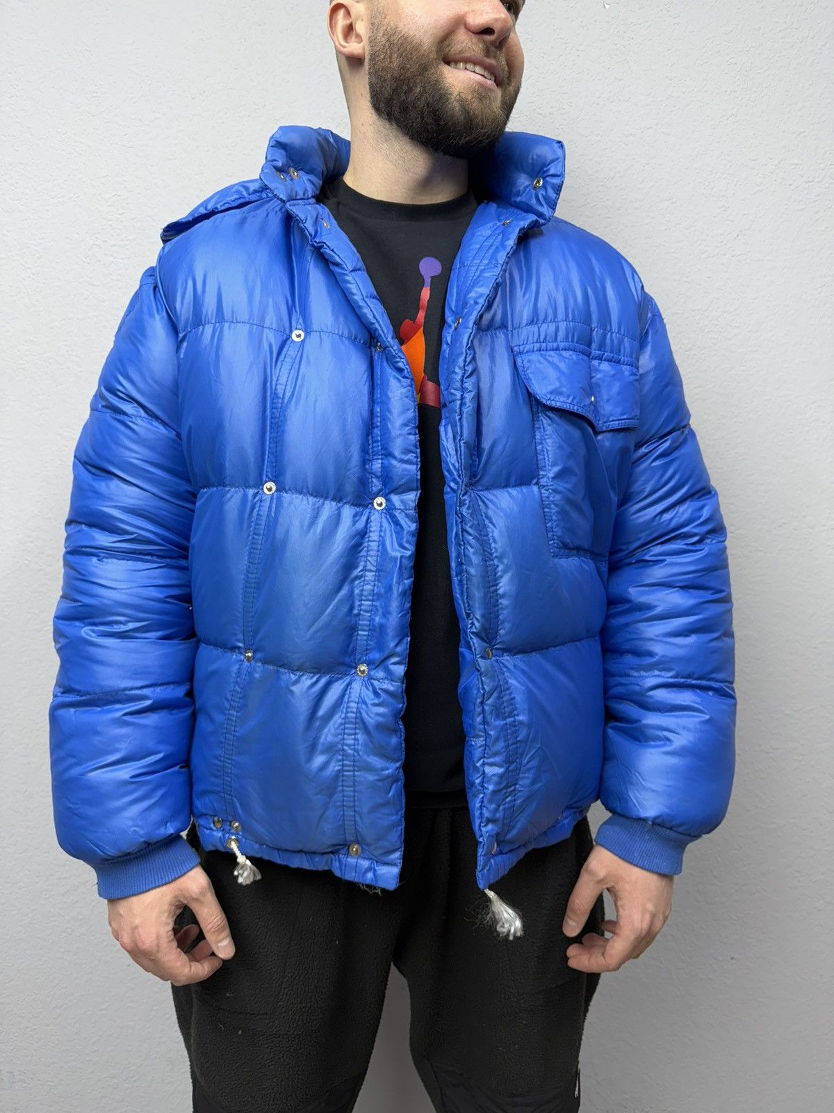 Moncler Vintage Moncler 80’s France Down Puffer Jacket Hooded Size US M / EU 48-50 / 2 - 8 Thumbnail