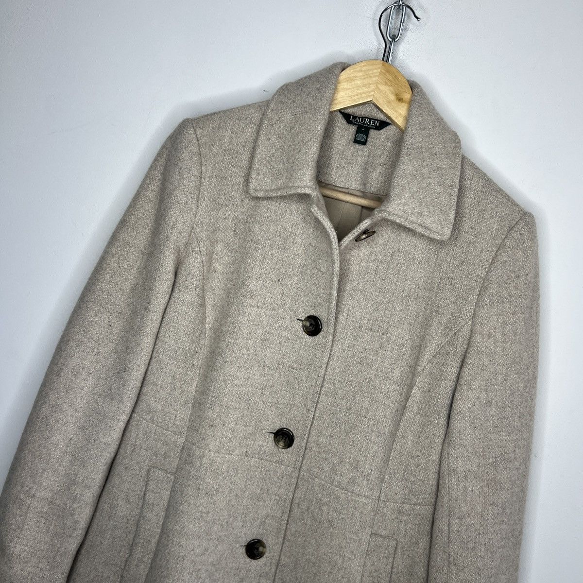 Lauren Ralph Lauren × Polo Ralph Lauren × Vintage Lauren Ralph Lauren wool coat Size S / US 4 / IT 40 - 4 Thumbnail