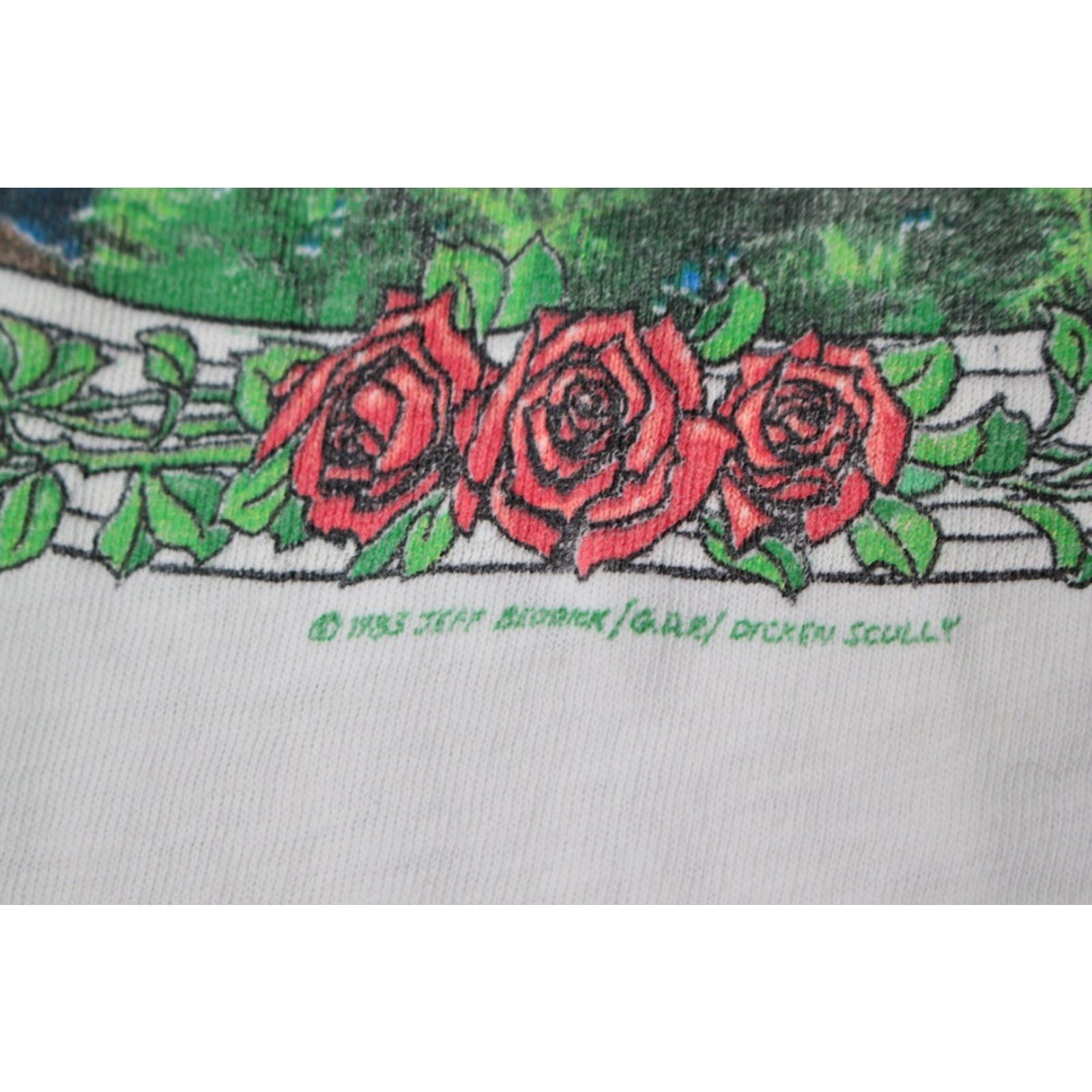 Vintage Mens VTG 1980s Sleeveless Grateful Dead 1984 Summer Tour Sz M TShirt 80s T-Shirt Size US M / EU 48-50 / 2 - 4 Thumbnail