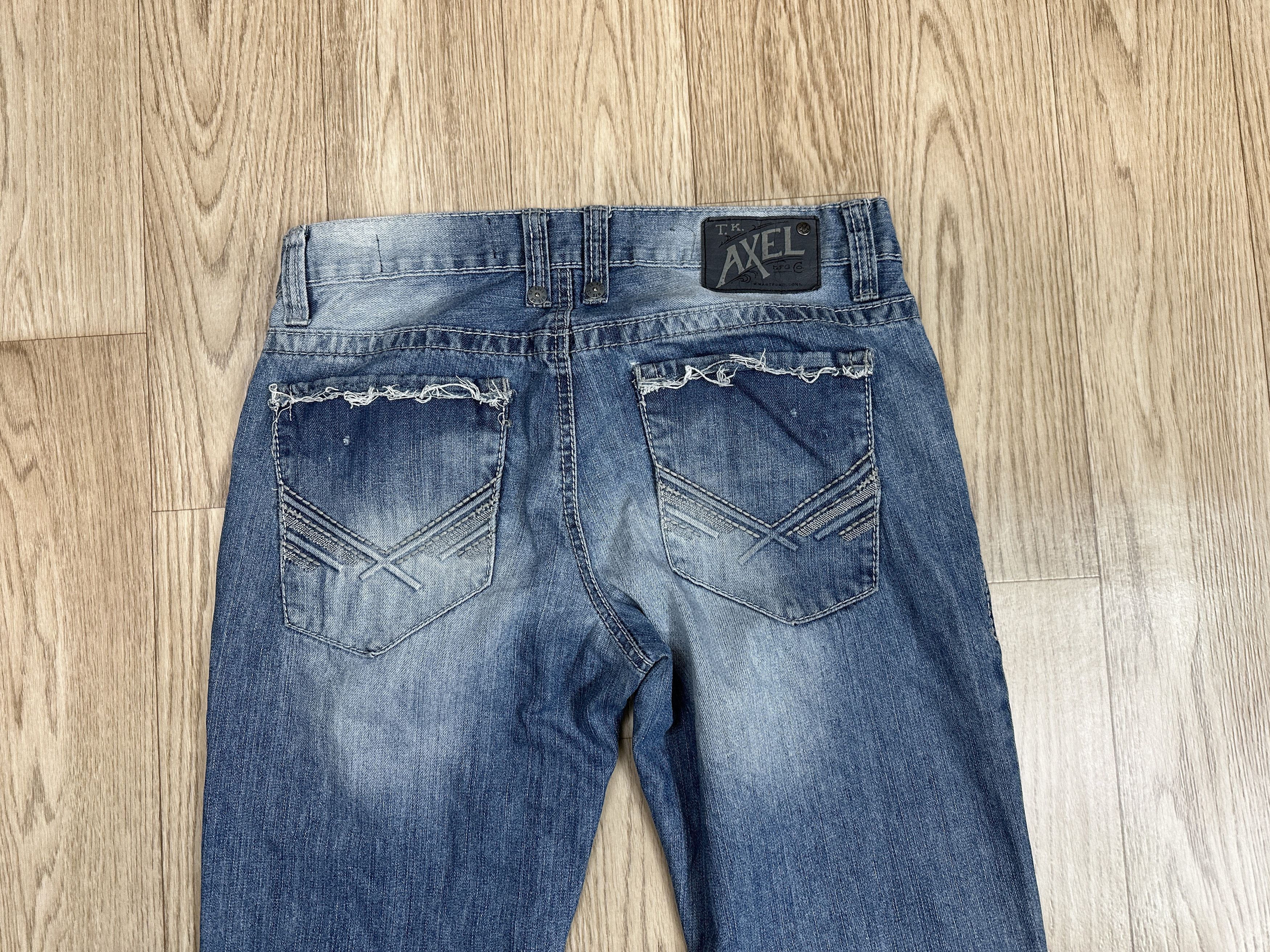 Affliction Y2K Style T.k. Axel Relaxed Straight Baggy Men's Jeans 30x32 Size US 30 / EU 46 - 5 Thumbnail
