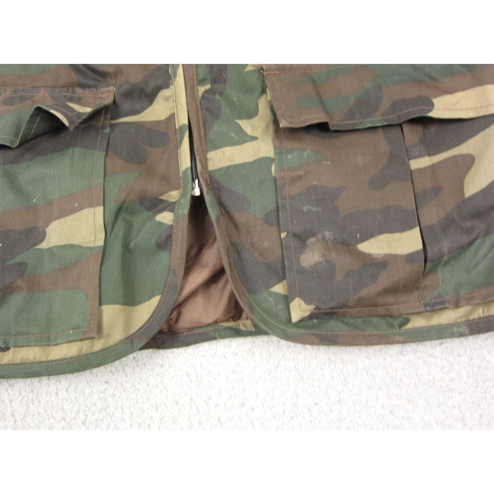 Vintage Vintage Northwest Territory Vest Mens Big 2X Green Camouflage Full Zip Vest Size US XXL / EU 58 / 5 - 7 Thumbnail