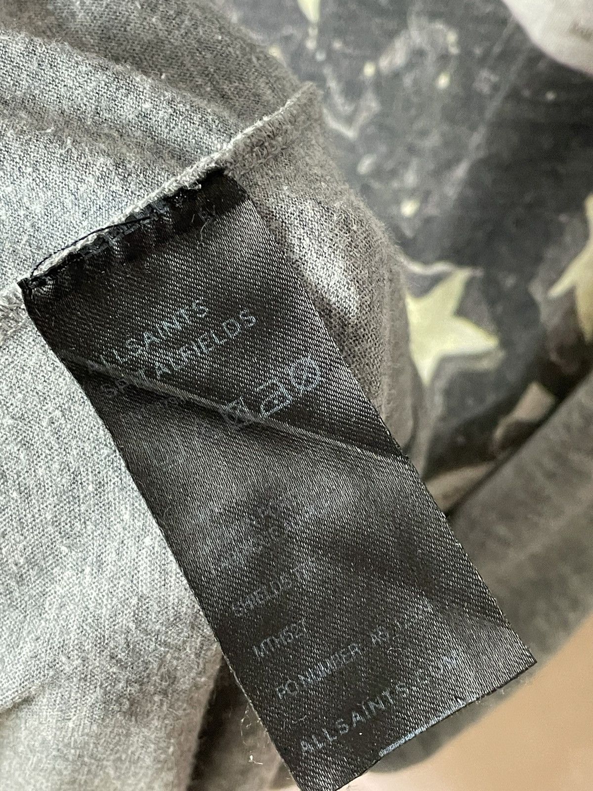 Allsaints × Vintage T-shirt Vintage Allsaints Distressed Faded Art Graffiti Rare Size US M / EU 48-50 / 2 - 10 Thumbnail