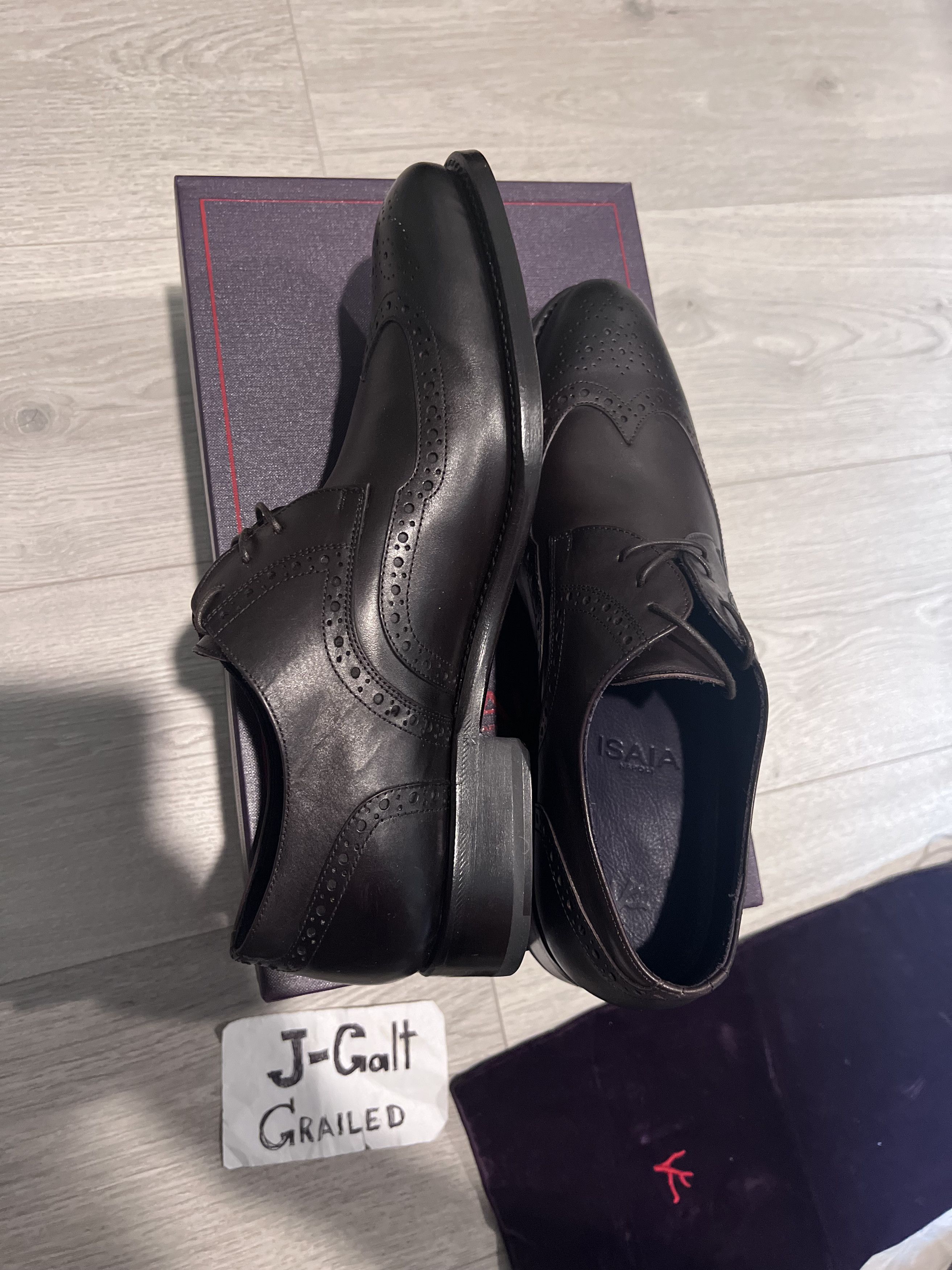 Isaia Isaia Brogues! made in italy, amazing quality Size US 8.5 / EU 41-42 - 7 Thumbnail
