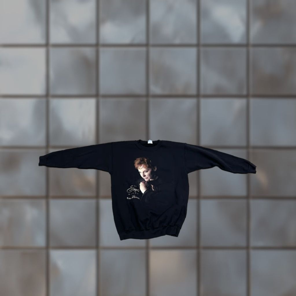 Vintage VINTAGE The Singers Diary Reba Mc Entire Sweatshirt Crewneck Large Black USA Size US L / EU 52-54 / 3 - 1 Thumbnail