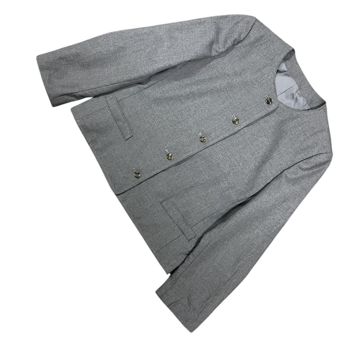 Burberry Vintage burberry cropped jacket Size S / US 4 / IT 40 - 2 Thumbnail