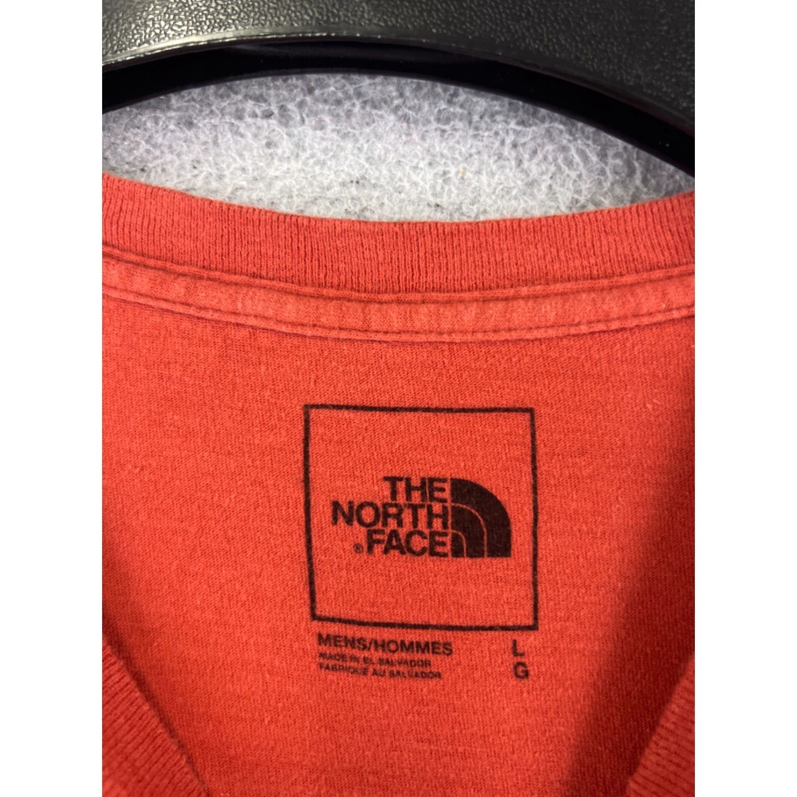 The North Face The North Face Shirt Men L Orange Short Sleeve Crew Neck 100% Cotton Hike Logo Size US L / EU 52-54 / 3 - 7 Thumbnail