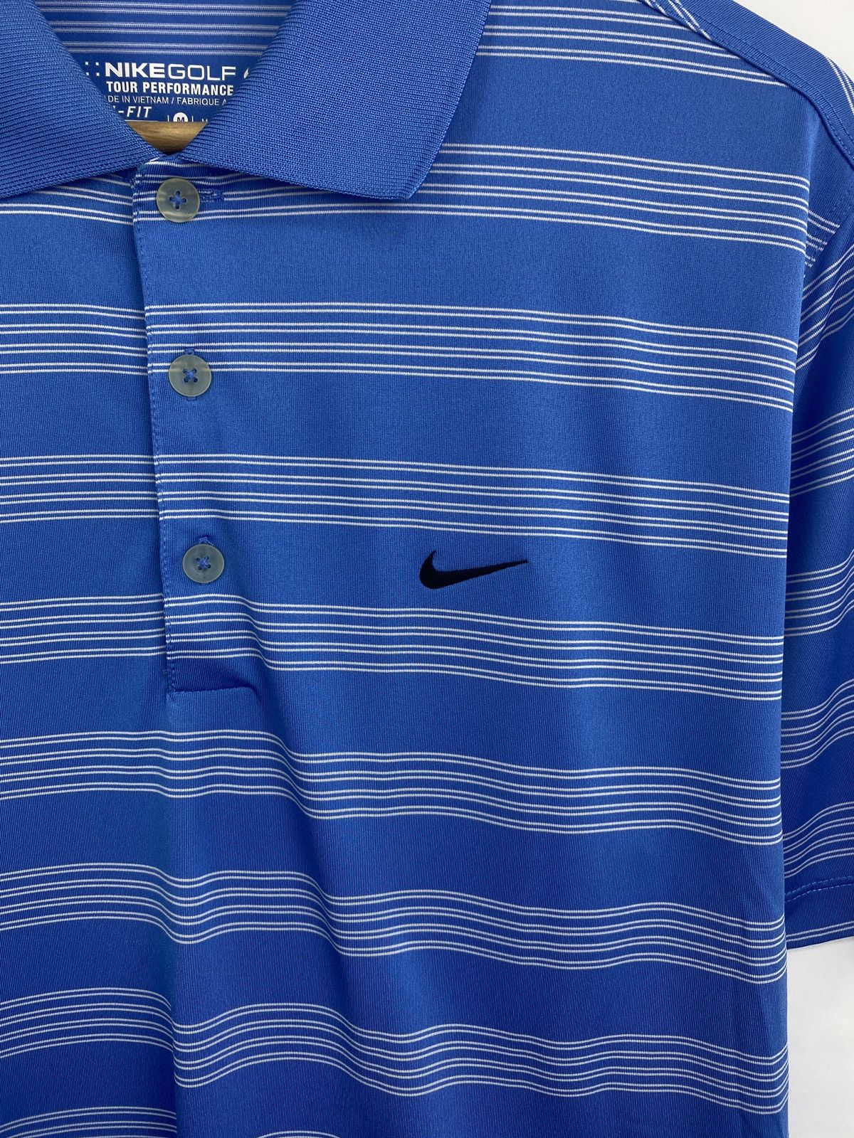 Nike × Tiger Woods 🇺🇸 Vintage Y2K Nike Golf Polo T-Shirt Rare Retro Hype Size US M / EU 48-50 / 2 - 4 Thumbnail