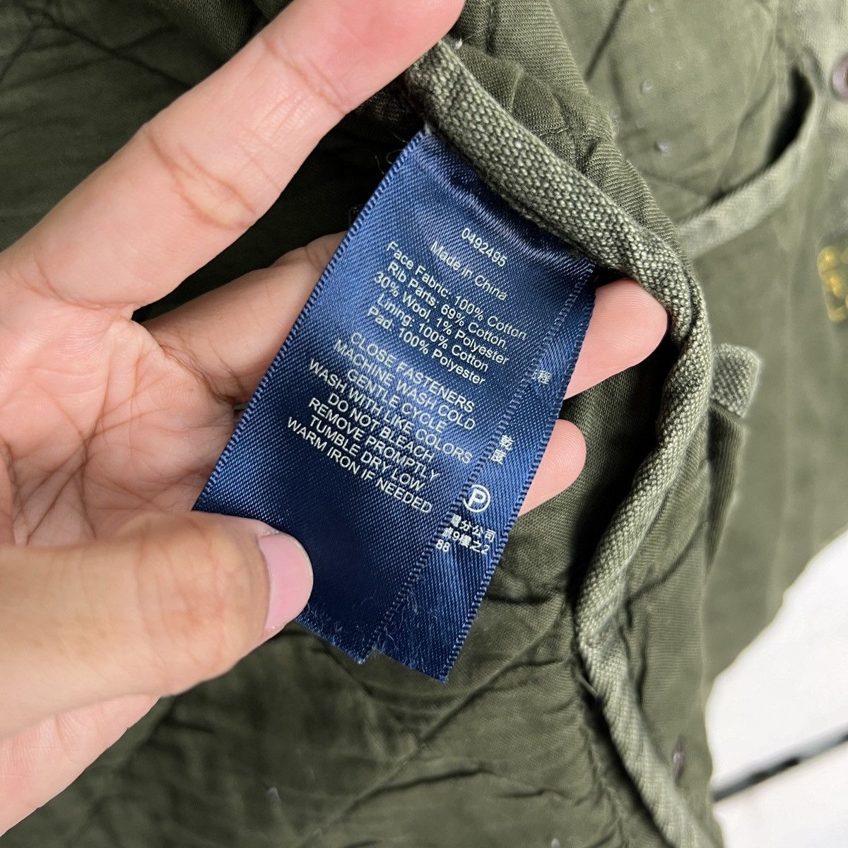 Polo Ralph Lauren 🔥 VINTAGE POLO RALPH LAUREN MILITARY STYLE JACKET Size US M / EU 48-50 / 2 - 18 Thumbnail