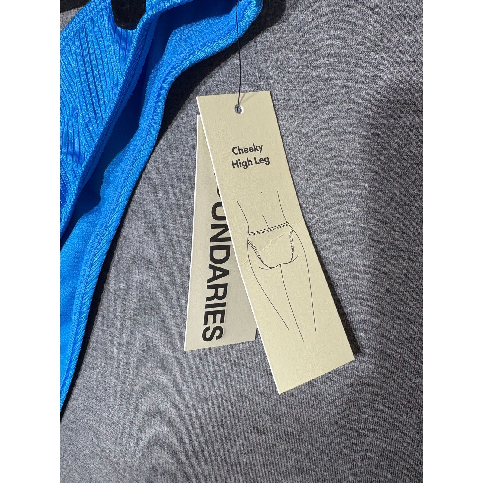 Other NO BOUNDARIES | Bikini Cheeky High Leg Bottom | NWT | XXL Size ONE SIZE - 4 Thumbnail