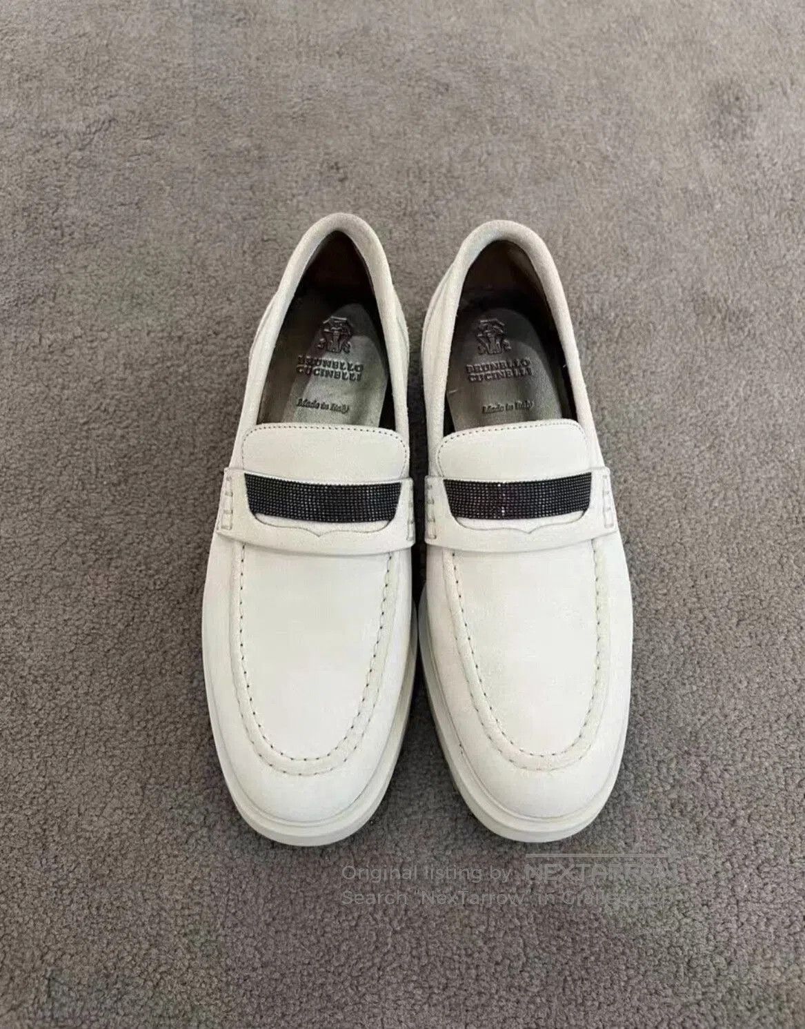 Brunello Cucinelli Brunello Cucinelli Suede Loafers for Women. Size US 7.5 / IT 37.5 - 2 Thumbnail