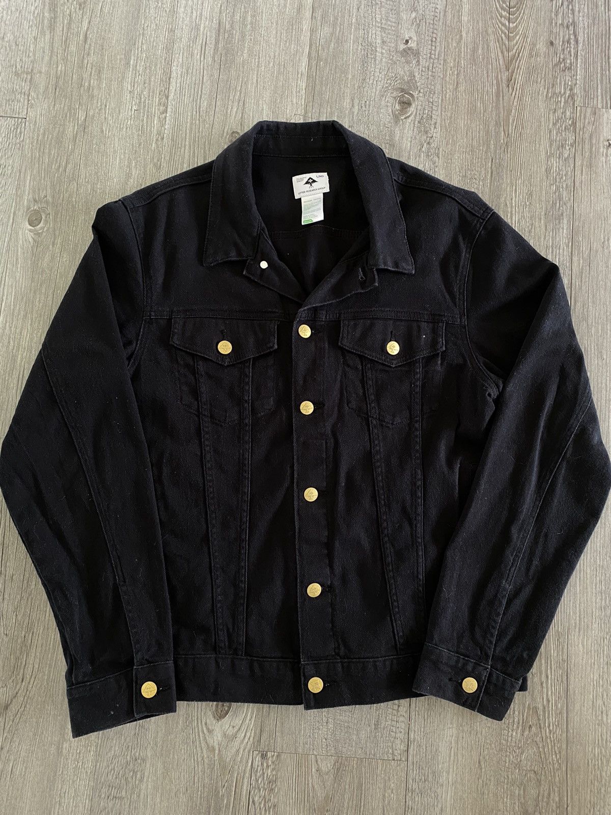 LRG LRG Black Denim Trucker Jacket Size US M / EU 48-50 / 2 - 2 Thumbnail