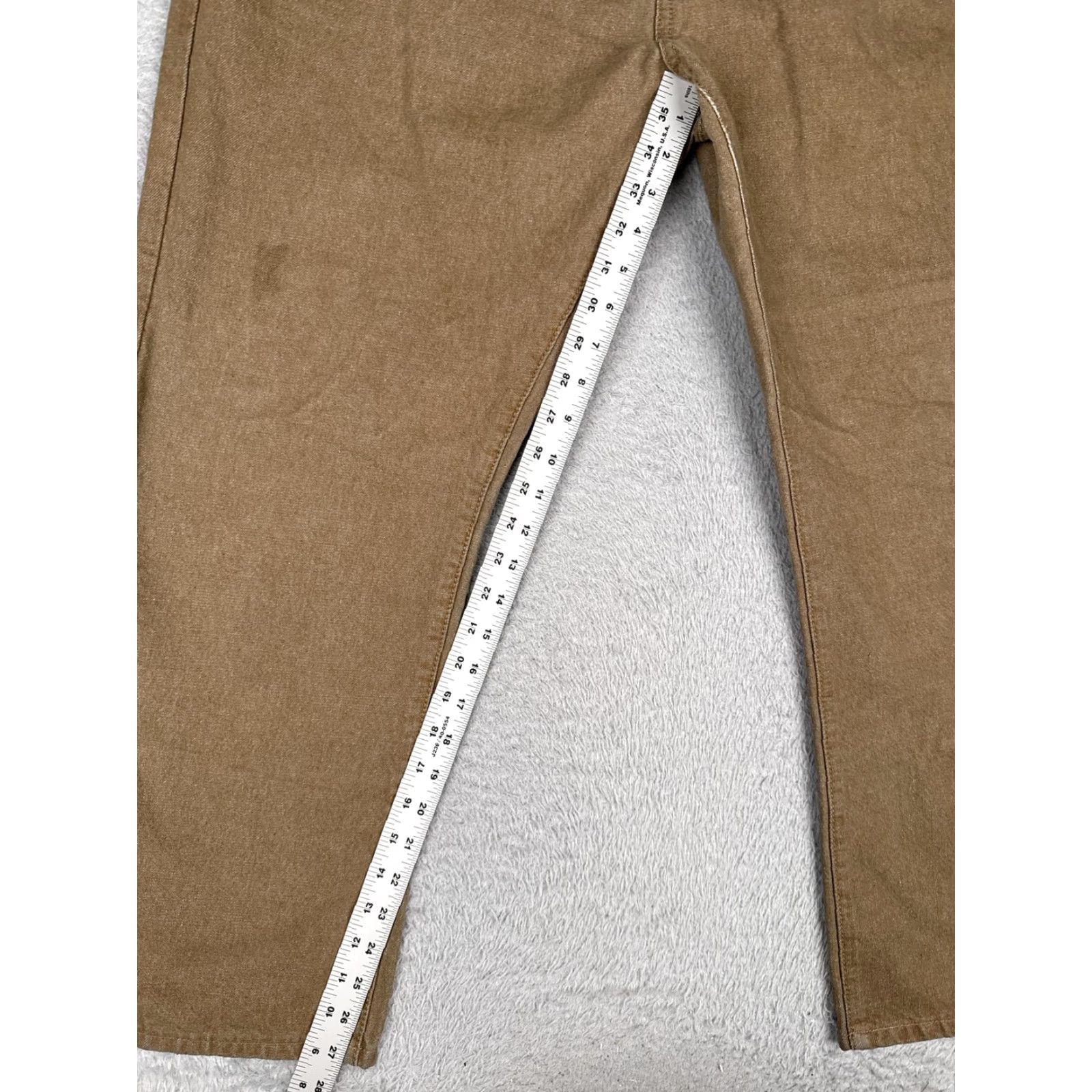 Ecko Unltd. Ecko Unltd. Jeans Mens 38x32 Brown Relaxed Straight Denim Zip Fly 5-Pocket Classic Brand Logo Hash Size US 38 / EU 54 - 7 Thumbnail