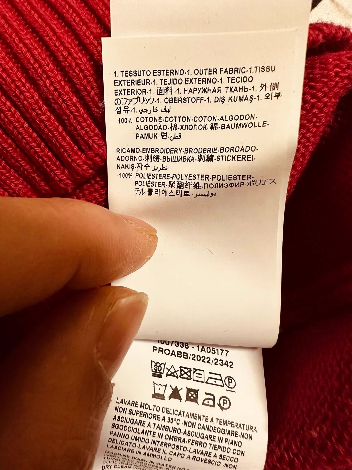 Versace Versace All-Over Embroidered Logo Sweater 98N 46M Size US S / EU 44-46 / 1 - 9 Thumbnail