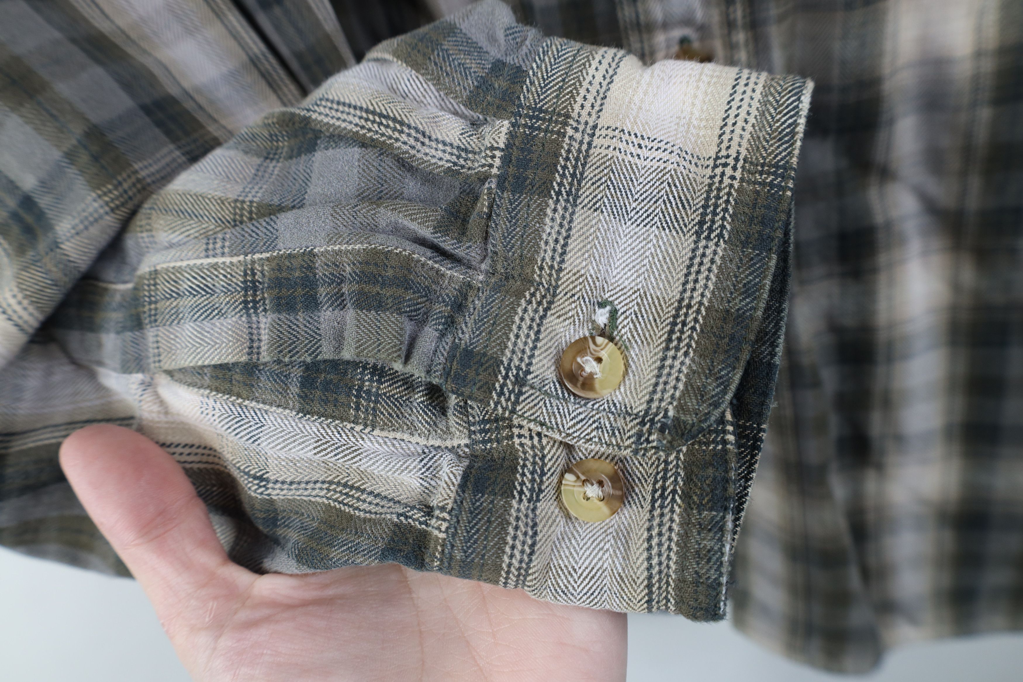 L.L. Bean Vintage 90s LL Bean Heavyweight Collared Button Down Shirt Size US XL / EU 56 / 4 - 7 Thumbnail