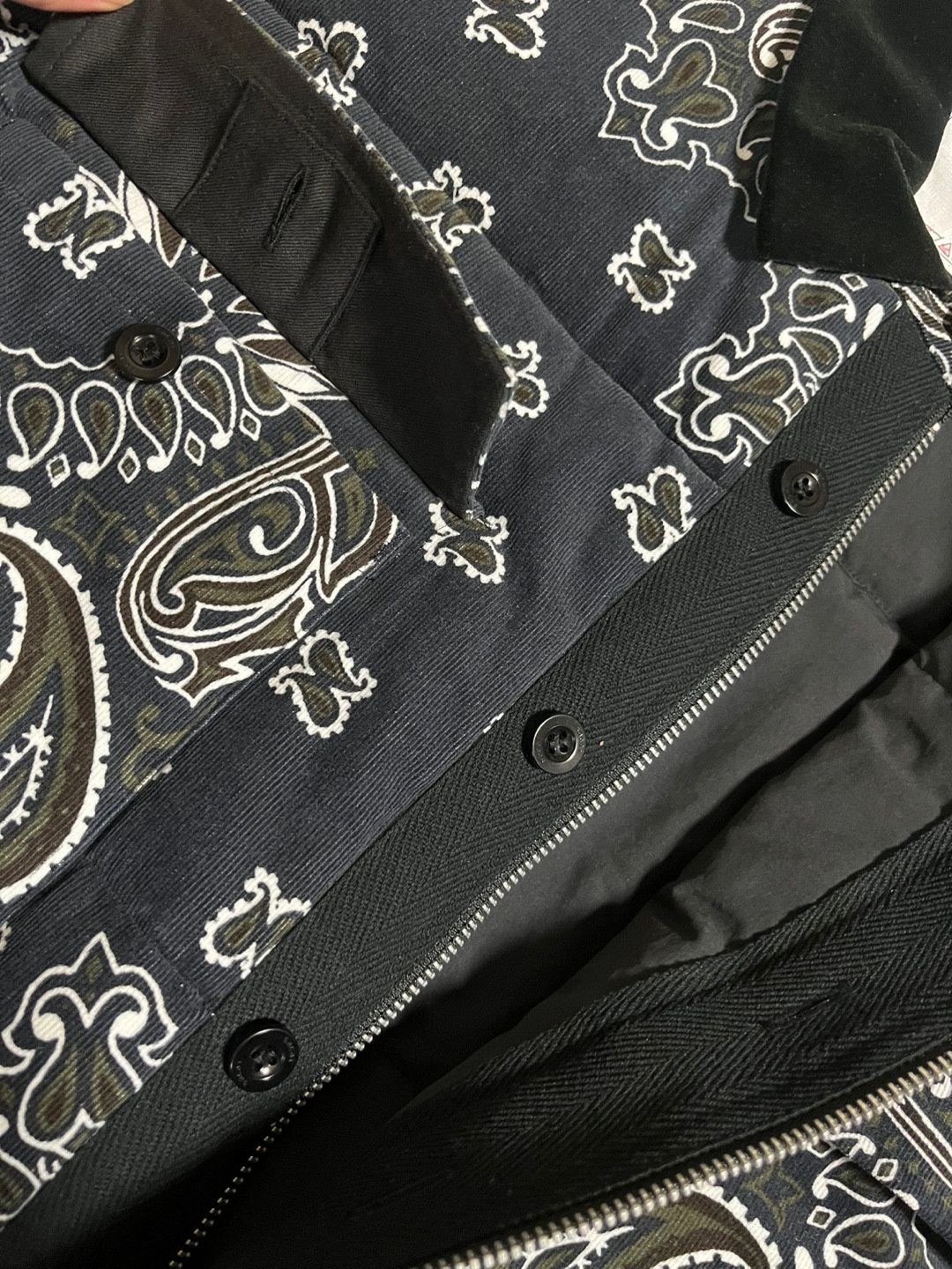 Sacai Paisley Bandana Shirt Jacket Size US L / EU 52-54 / 3 - 4 Thumbnail